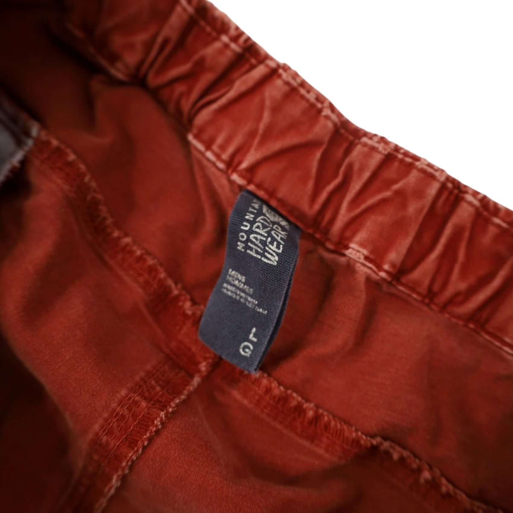 Mountain Hardwear VINTAGE Mountain Hardwear Burt Orange Adventure Shorts Mens Large L Orange Cargo 90s Beachwear Boys Womens Size US 33 - 6 Thumbnail