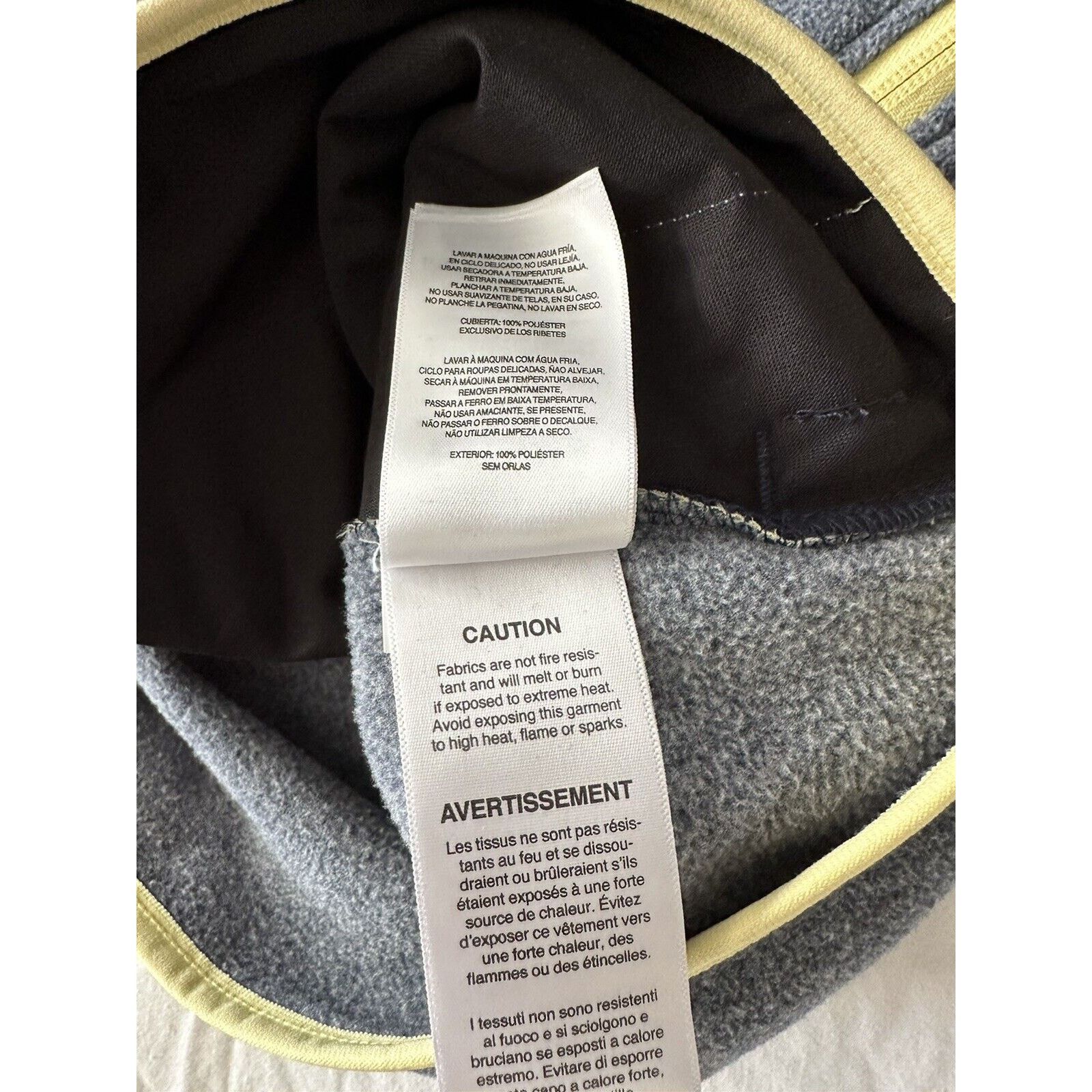 Columbia Columbia Sports Co PFG, Fleece Vest Jacket Grey/Yellow Large Size US L / EU 52-54 / 3 - 11 Thumbnail