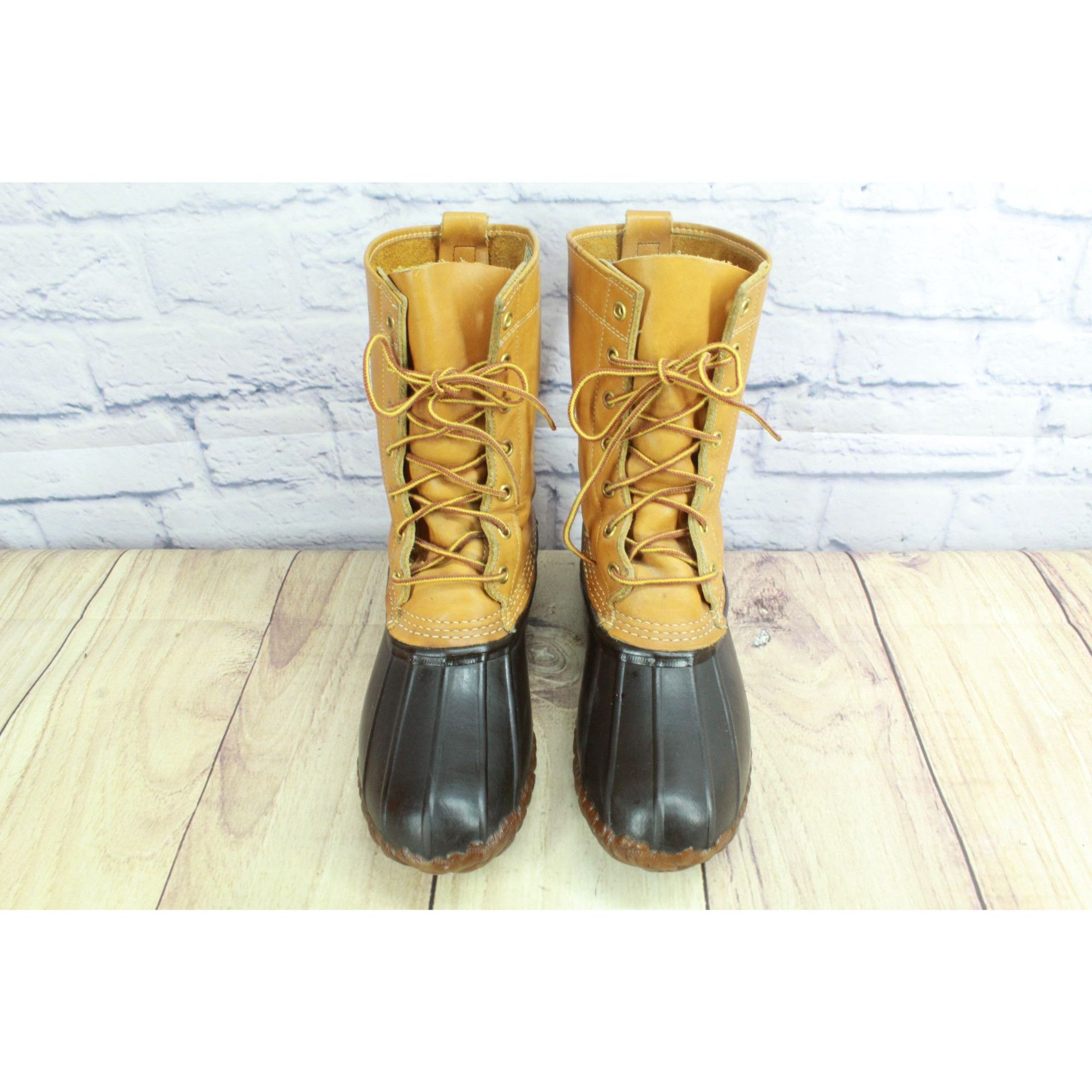 L.L. Bean Vintage LL Bean Women’s Unlined Maine Hunting Duck Boots Size US 9 / IT 39 - 4 Thumbnail