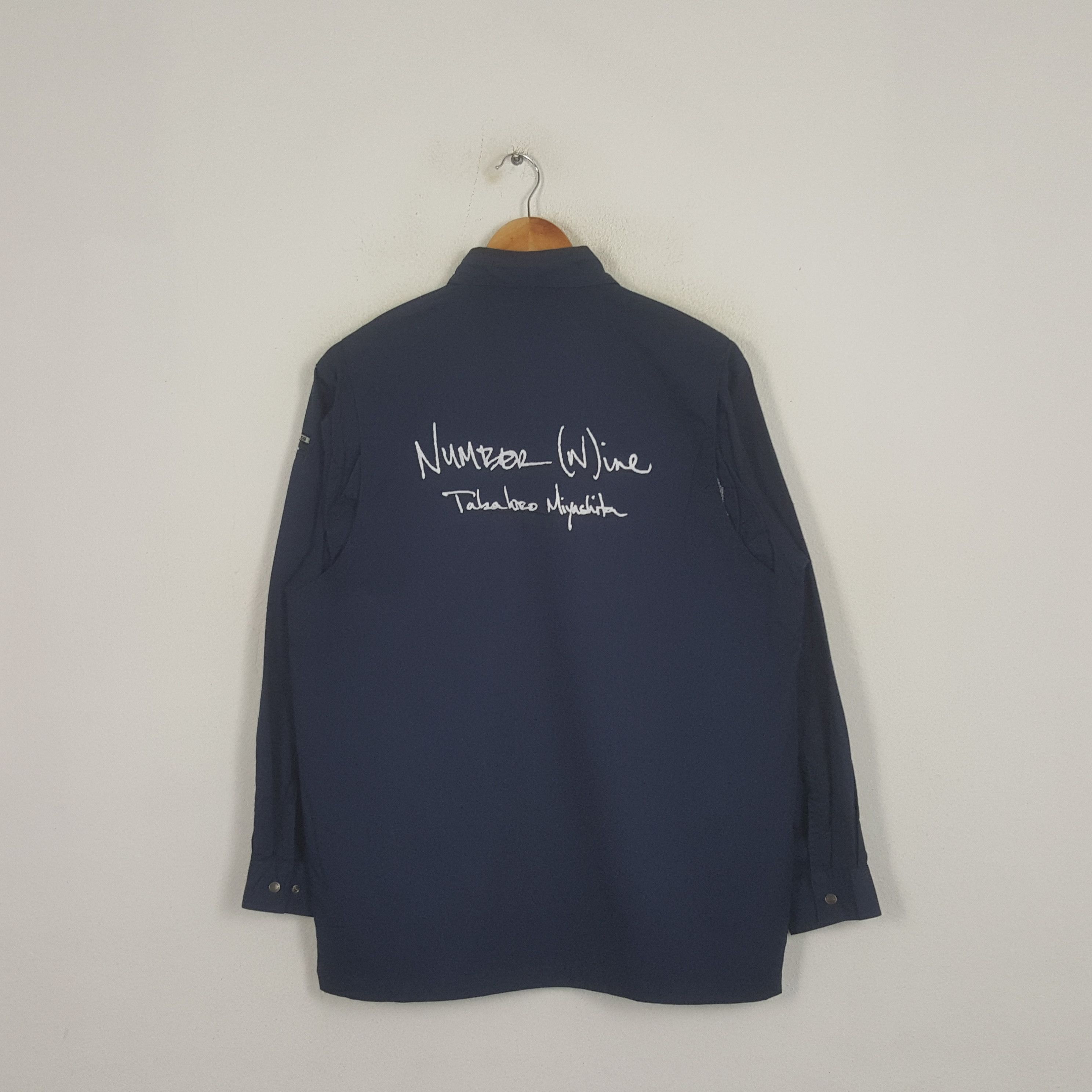 Japanese Brand Vintage Number (N)ine Japanese Brand Custom Art Jacket Size US M / EU 48-50 / 2 - 1 Thumbnail