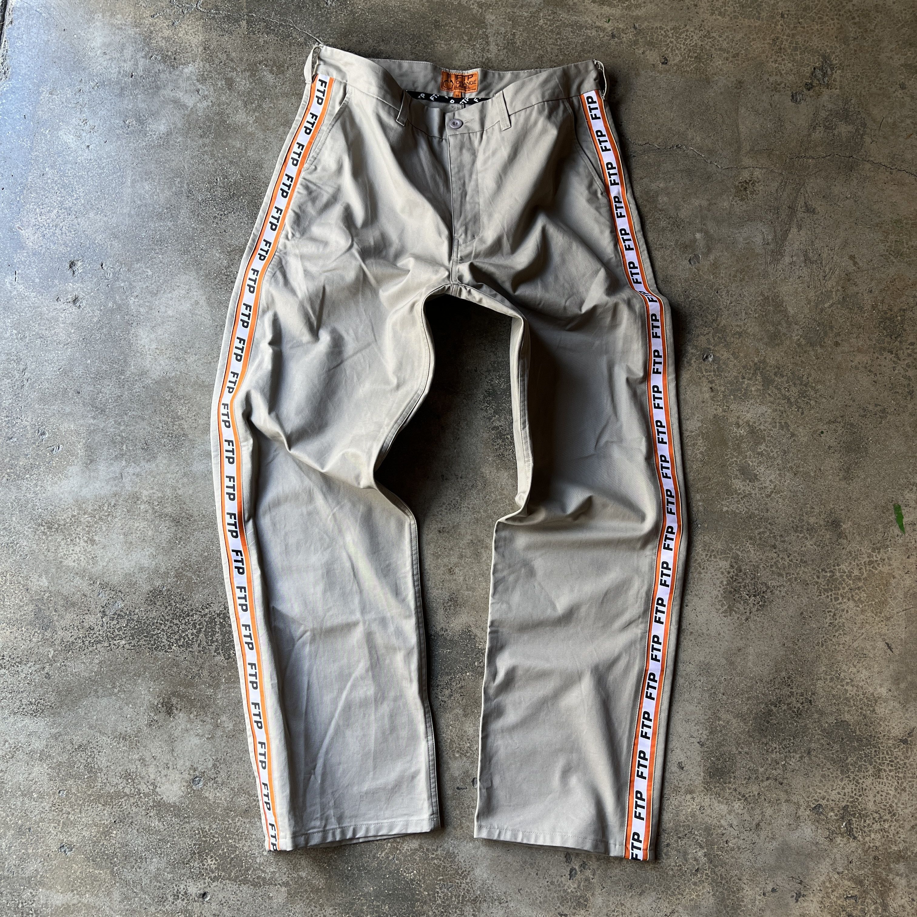 Fuck The Population FTP Orange Label Work Pants Size US 34 / EU 50 - 1 Thumbnail