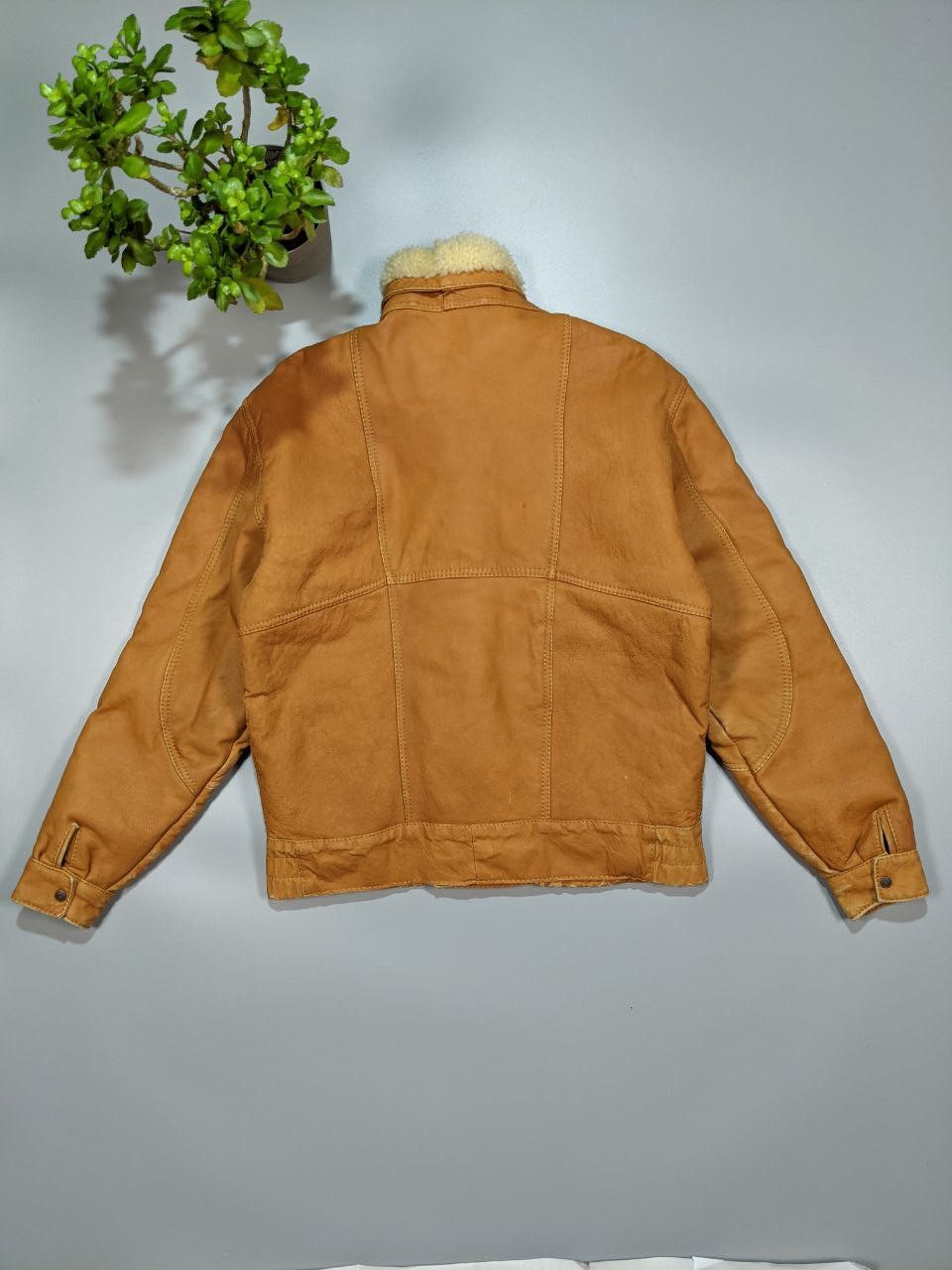 Genuine Leather × Leather × Vintage Vintage Men's Goatskin Leather Motorcycle Jacket Siz S Retro Size US S / EU 44-46 / 1 - 4 Thumbnail