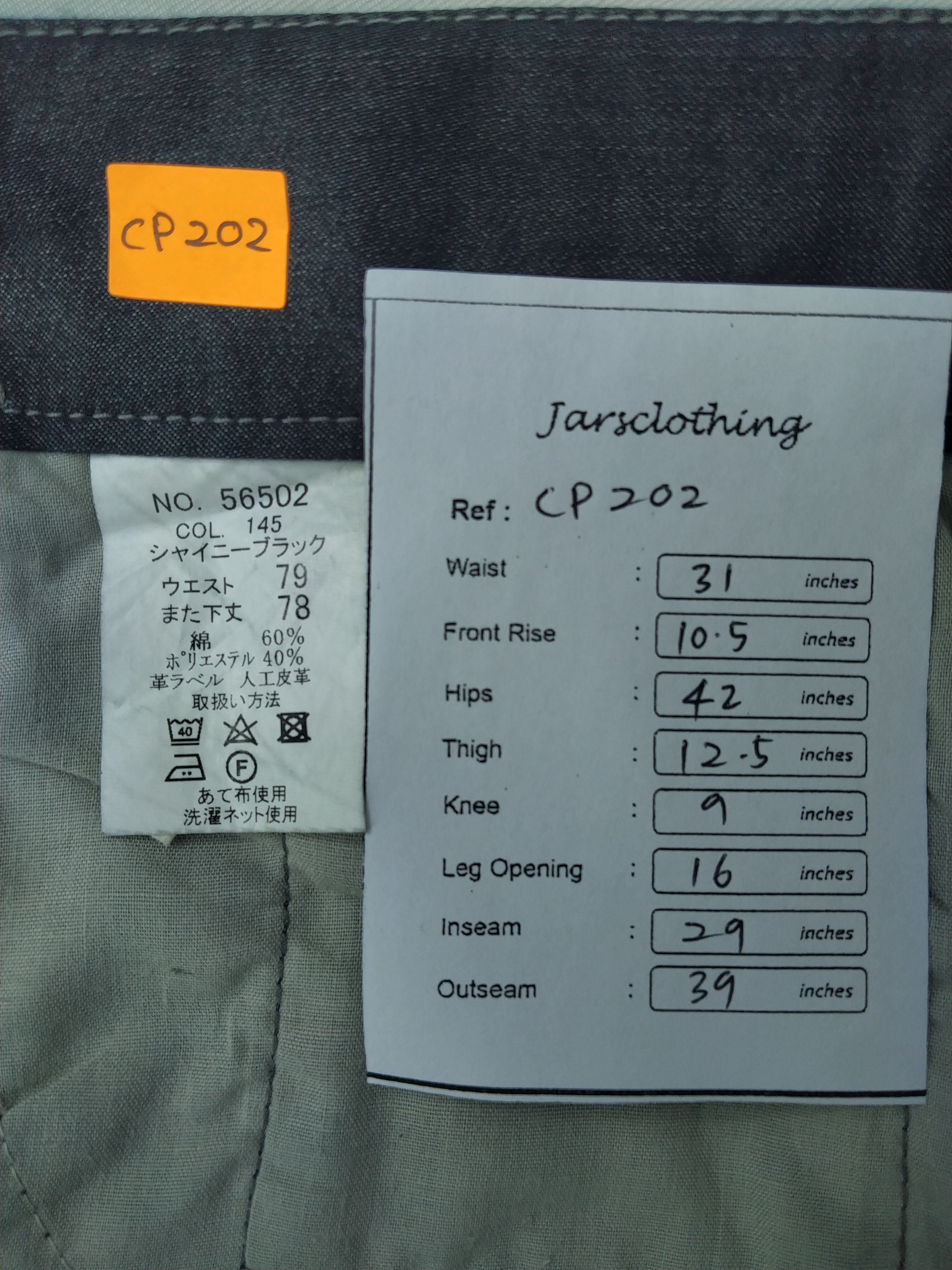 Vintage Jawin Japanese Brand Cargo Multi Pocket Pants -CP202 Size US 31 - 9 Thumbnail