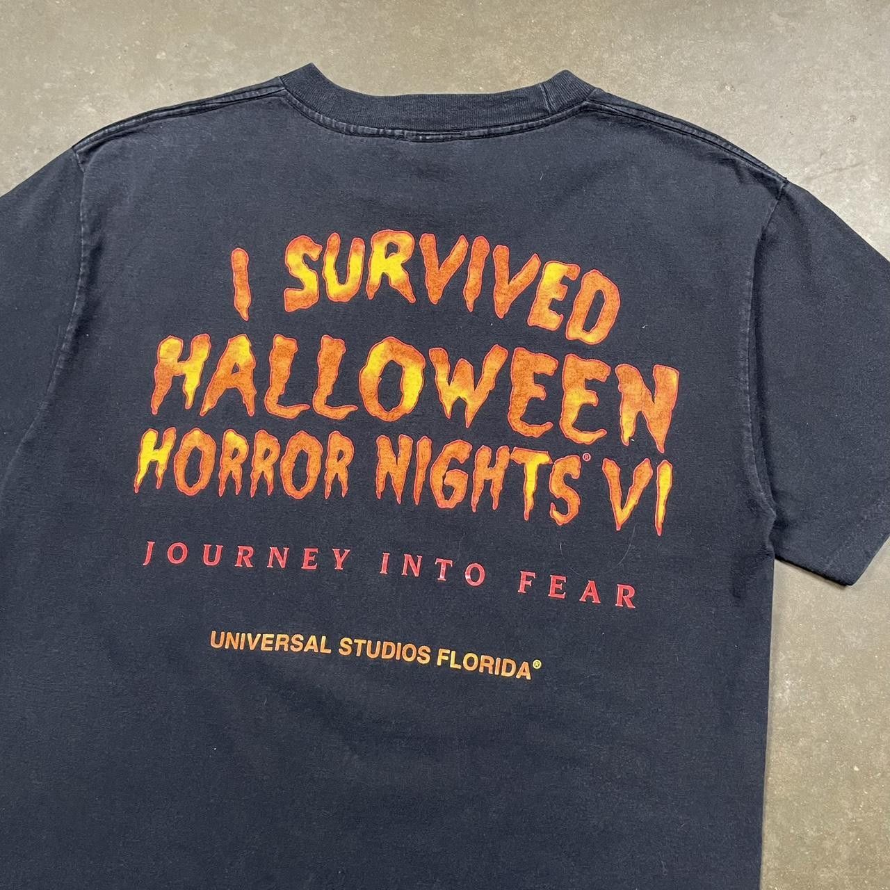 Universal Studios × Vintage Vintage Universal Studios Halloween Horror Nights Tshirt Size US L / EU 52-54 / 3 - 5 Thumbnail