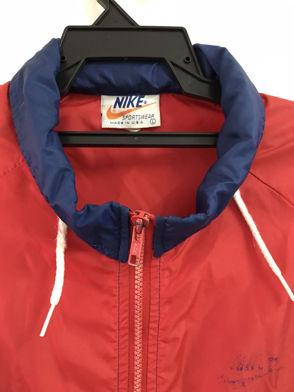 Nike × Vintage Nike Windbreaker Hooded Jacket Made in USA Size US M / EU 48-50 / 2 - 2 Thumbnail