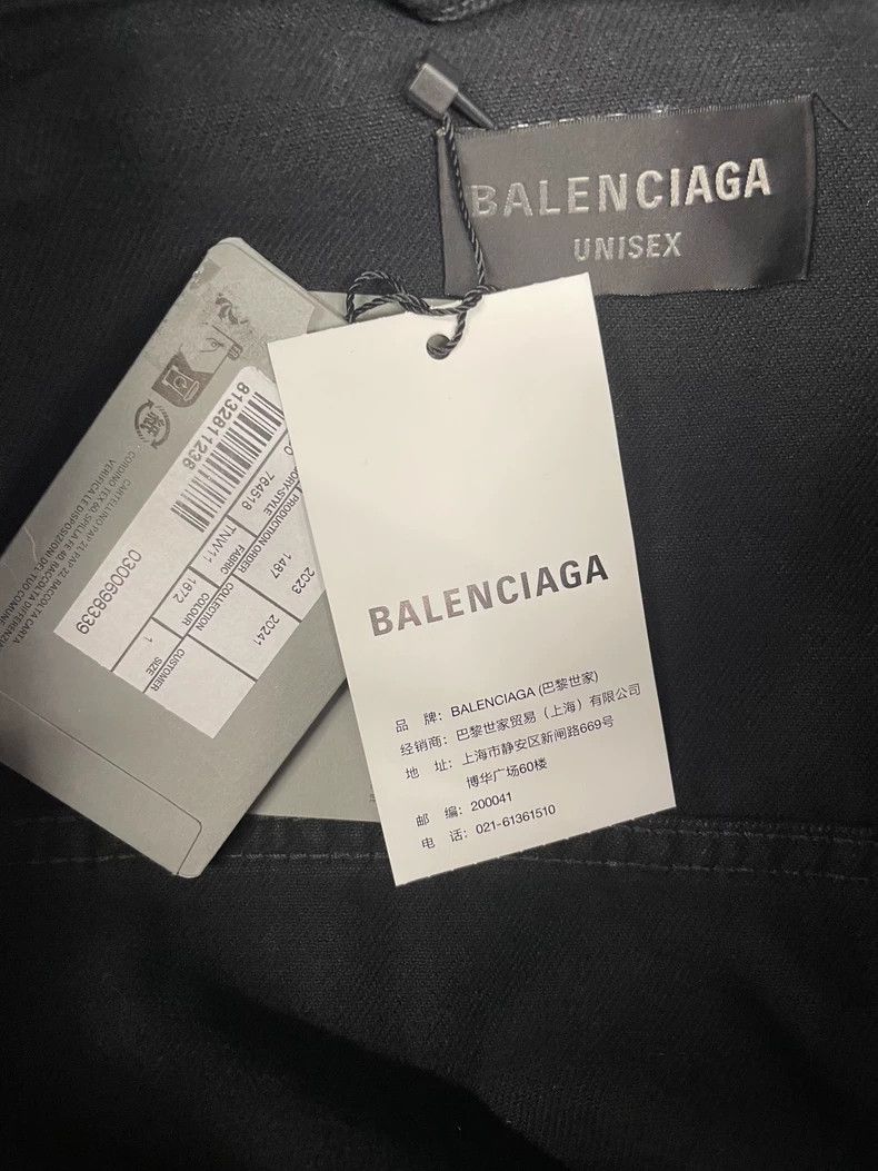 Balenciaga Balenciaga Lapel solid color single-breasted loose long-sl Size US L / EU 52-54 / 3 - 5 Thumbnail