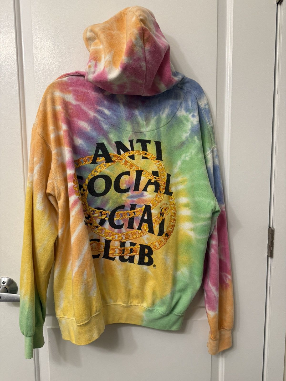 Anti Social Social Club Tie Dye ASSC Hoodie Size US L / EU 52-54 / 3 - 2 Thumbnail