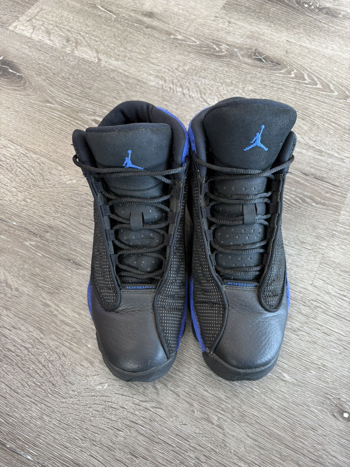 Jordan Brand Air Jordan 13 Retro “Black Hyper Royal” (GS) **PRE-OWNED** Size US 7 / EU 40 - 3 Thumbnail