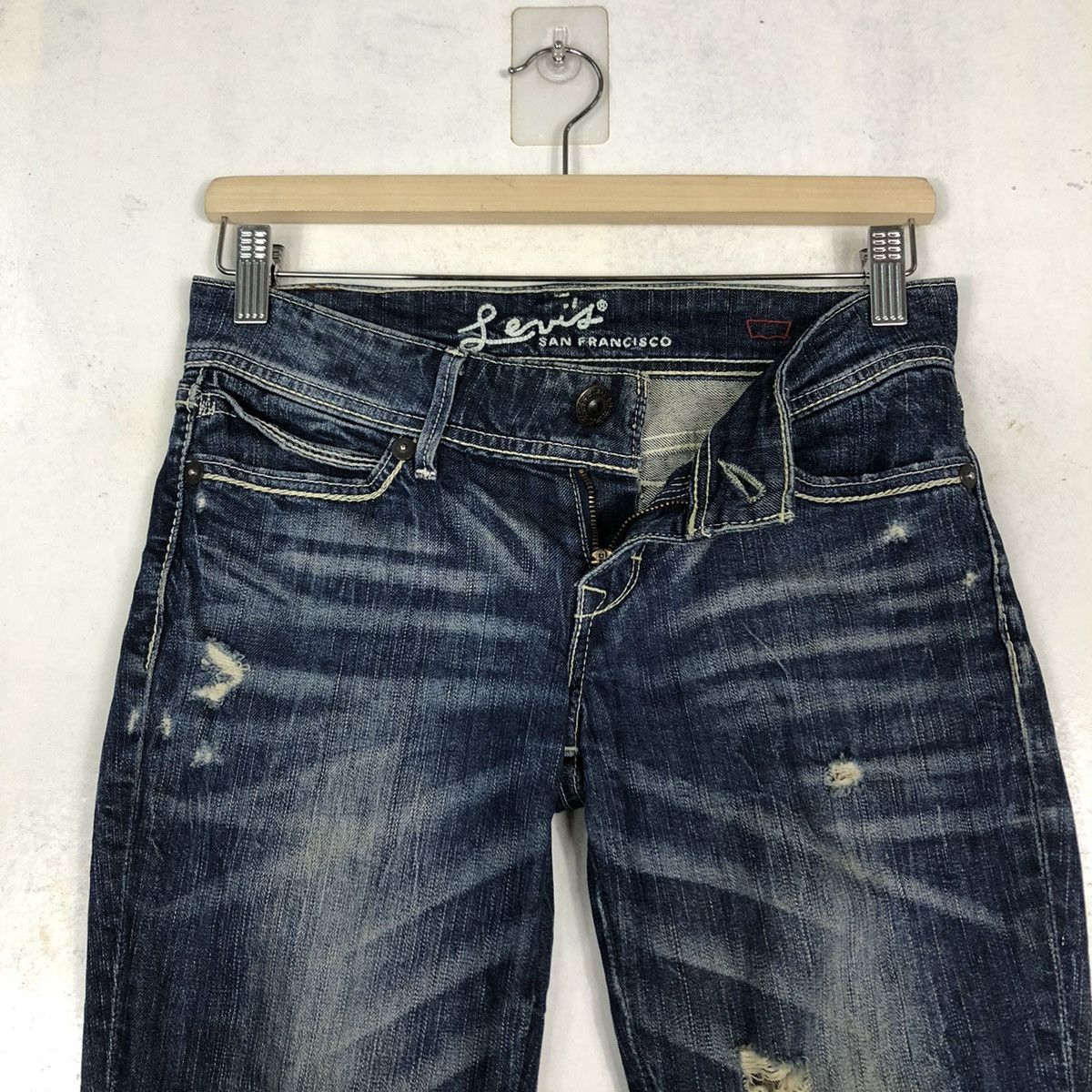Levi's 🔥VINTAGE JEANS DENIM LEVI’S FRANCISCO Size 28" / US 6 / IT 42 - 13 Thumbnail