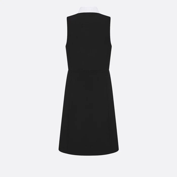 Dior o1bcso1str0126 Dress in Black Size M / US 6-8 / IT 42-44 - 3 Thumbnail