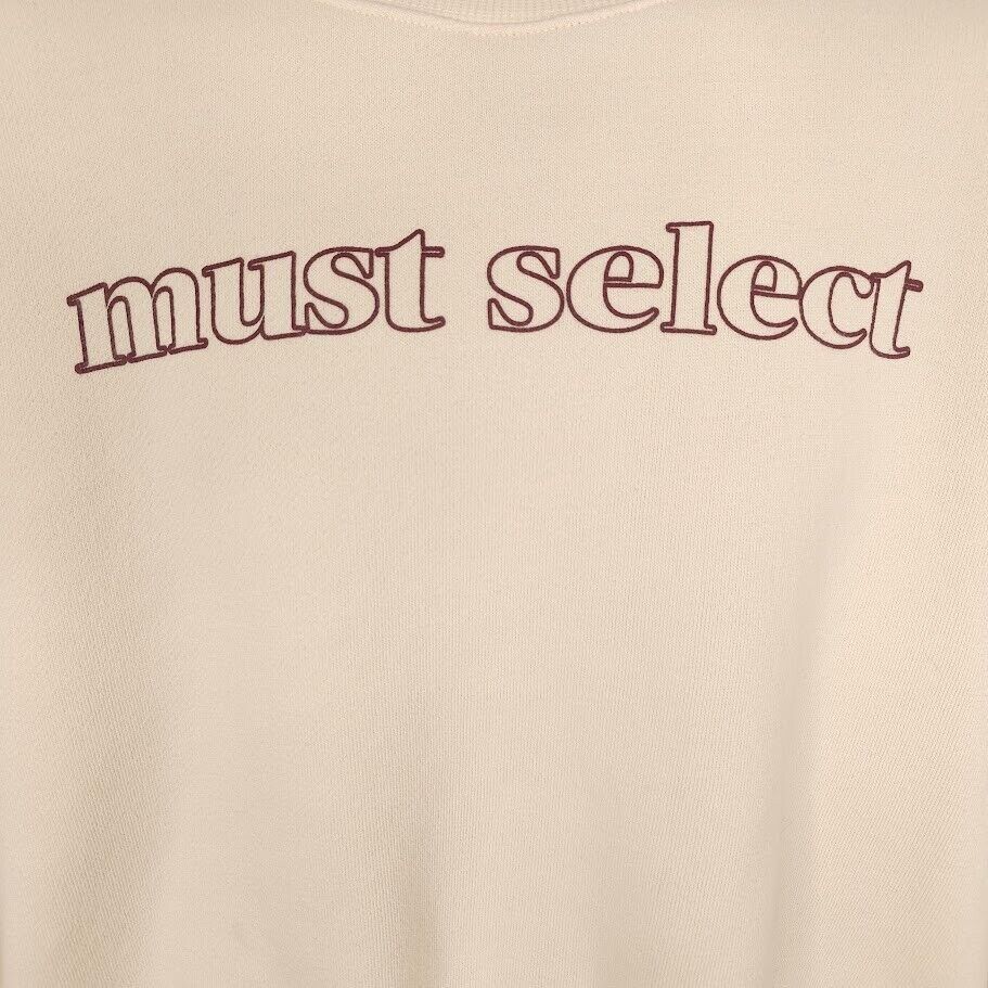 Other Stylenanda Sweatshirt Womens Size 2XL Beige Korean Size XXL / US 16-18 / IT 52-54 - 2 Thumbnail