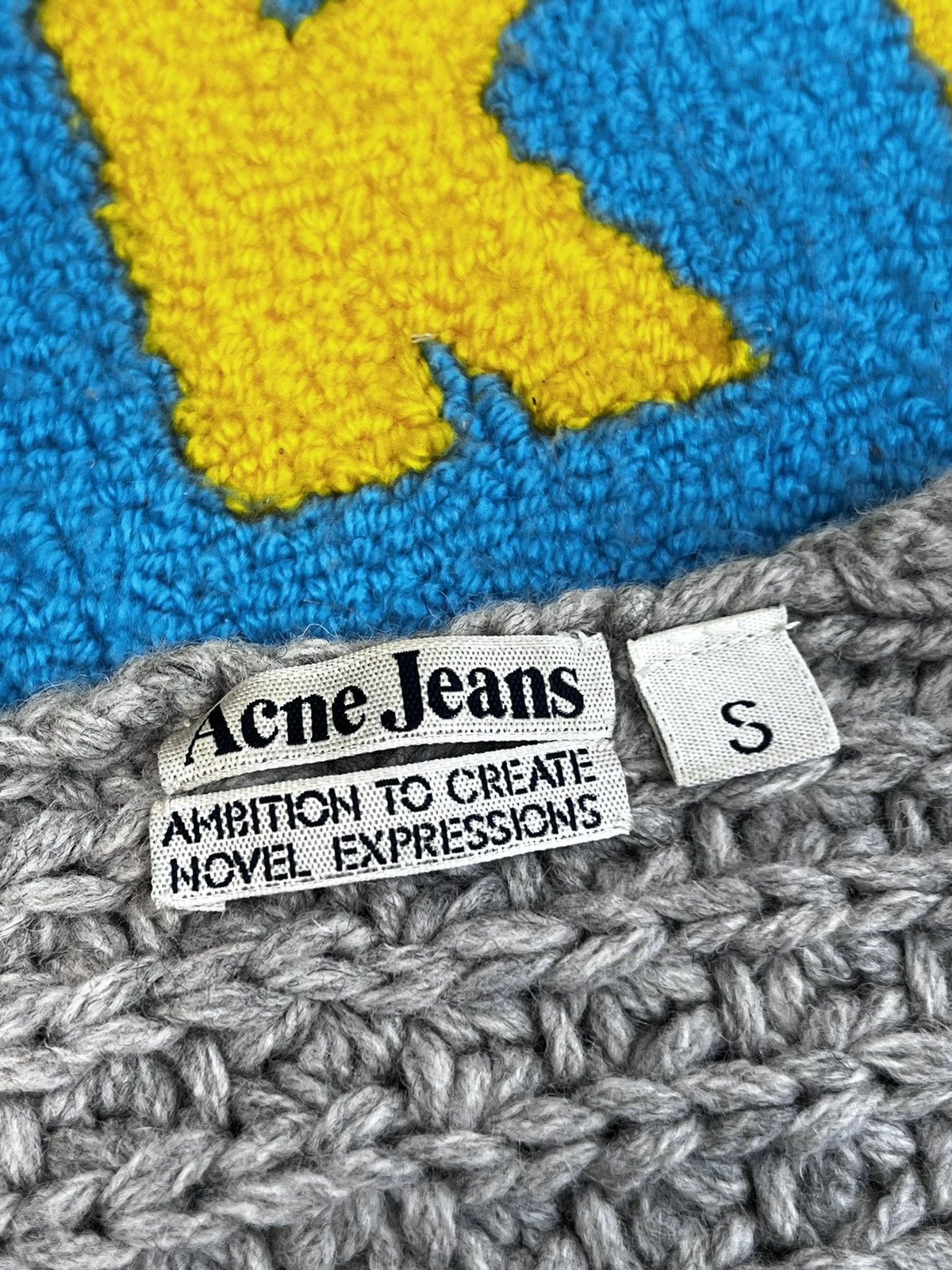 Acne Studios Acne Jeans Grey Wool Heavy Sweater size S Size S / US 4 / IT 40 - 8 Thumbnail