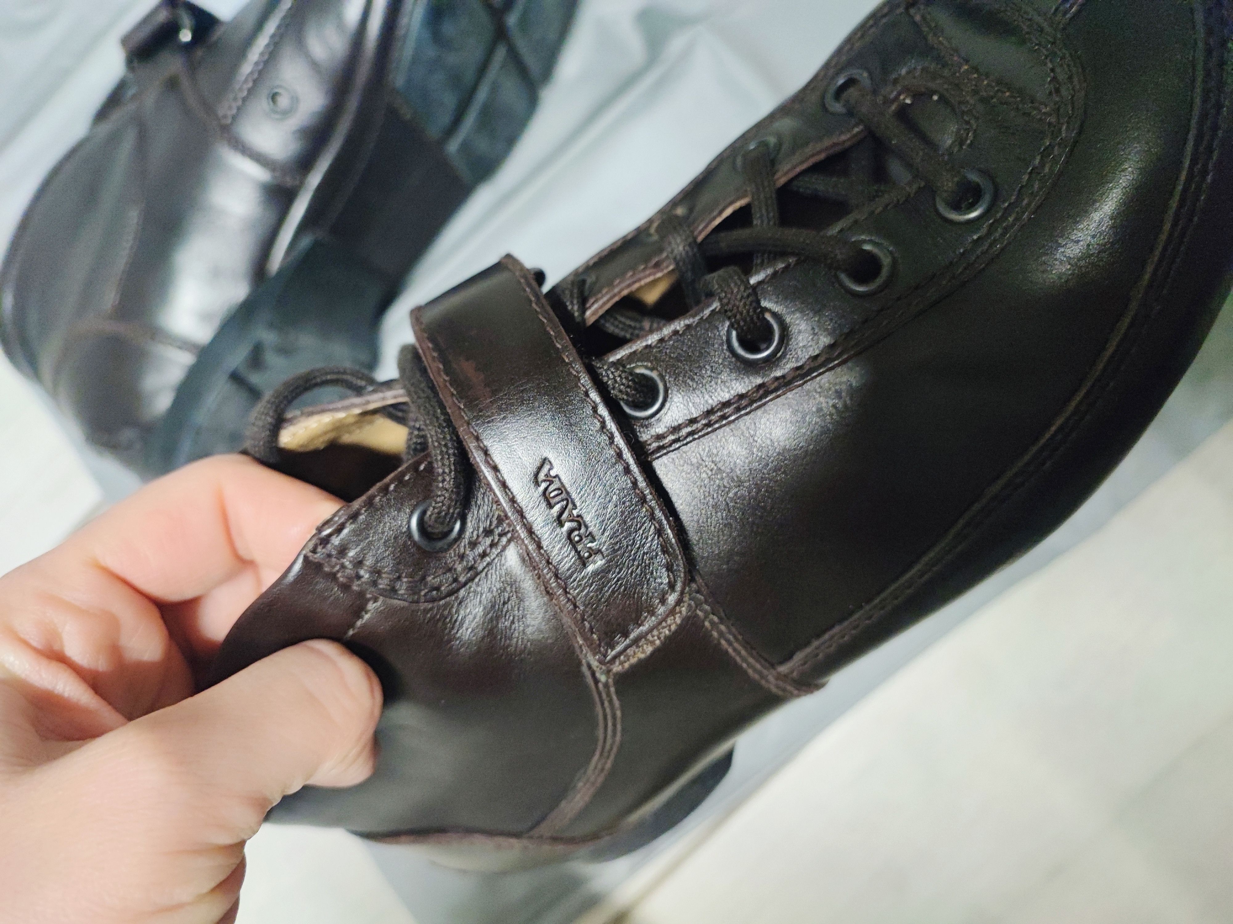 Prada Prada Leather brown Ankle Boots – Size 5.5 (39) Size US 6 / EU 39 - 11 Thumbnail