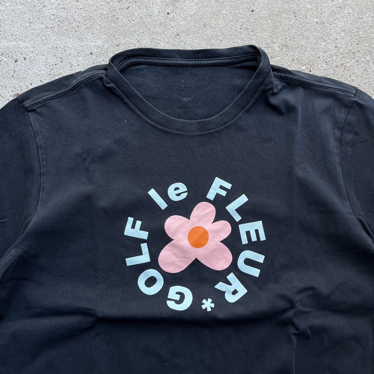 Converse × Golf le Fleur × Tyler The Creator GOLF LE FLUER X CONVERSE T SHIRT BLACK tee odd future Size US M / EU 48-50 / 2 - 2 Thumbnail