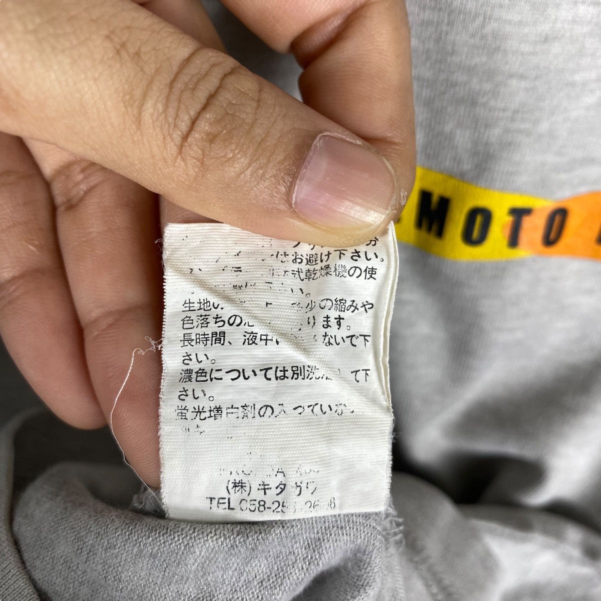 Designer × Kansai Yamamoto × Vintage Vintage 90's KANSAI YAMAMOTO HOMME Logo Tee Shirt Large Size US L / EU 52-54 / 3 - 7 Thumbnail