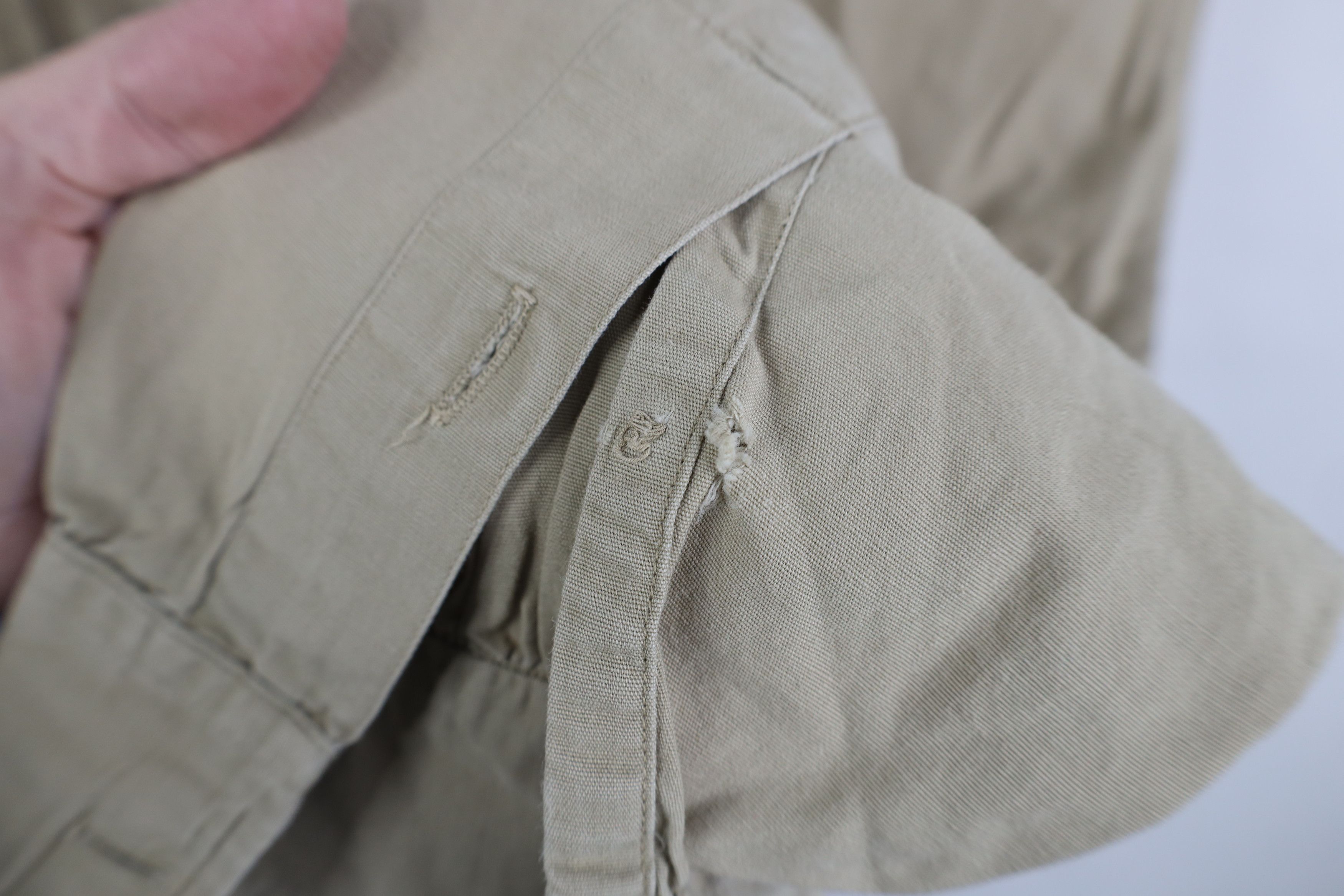 Vintage Vintage 40s 50s Elbeco Poplin Sanforized Button Shirt USA Size US M / EU 48-50 / 2 - 6 Thumbnail