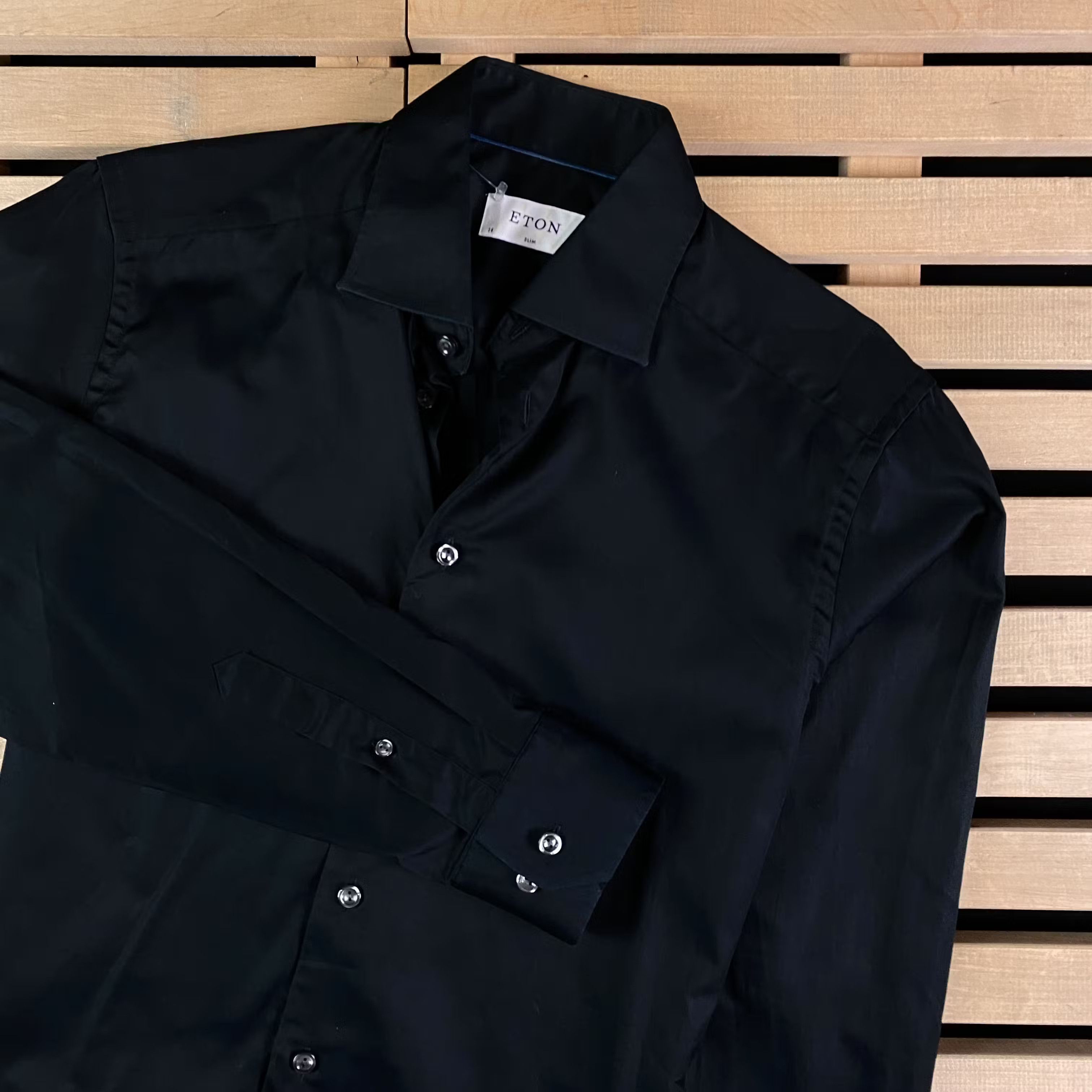 Eton Mens Shirt Long Sleeve Eton Size 38/15 Size US S / EU 44-46 / 1 - 2 Thumbnail
