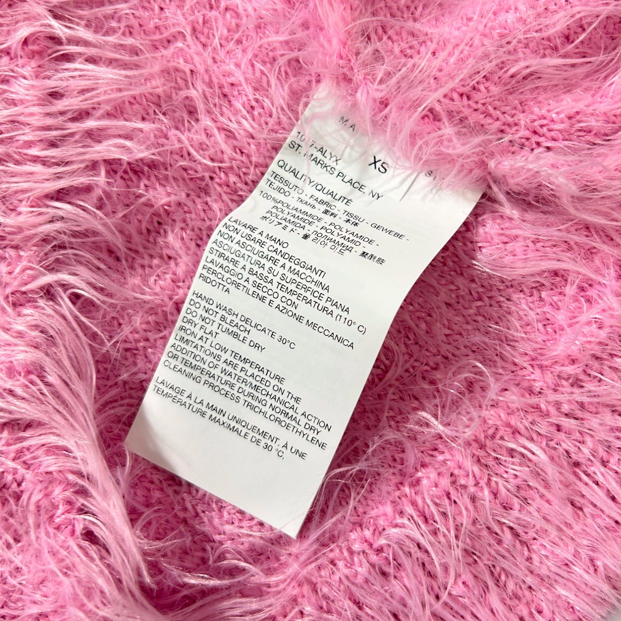 1017 ALYX 9SM 1017 Alyx 9SM Pink Mohair Sweater Size US L / EU 52-54 / 3 - 7 Thumbnail