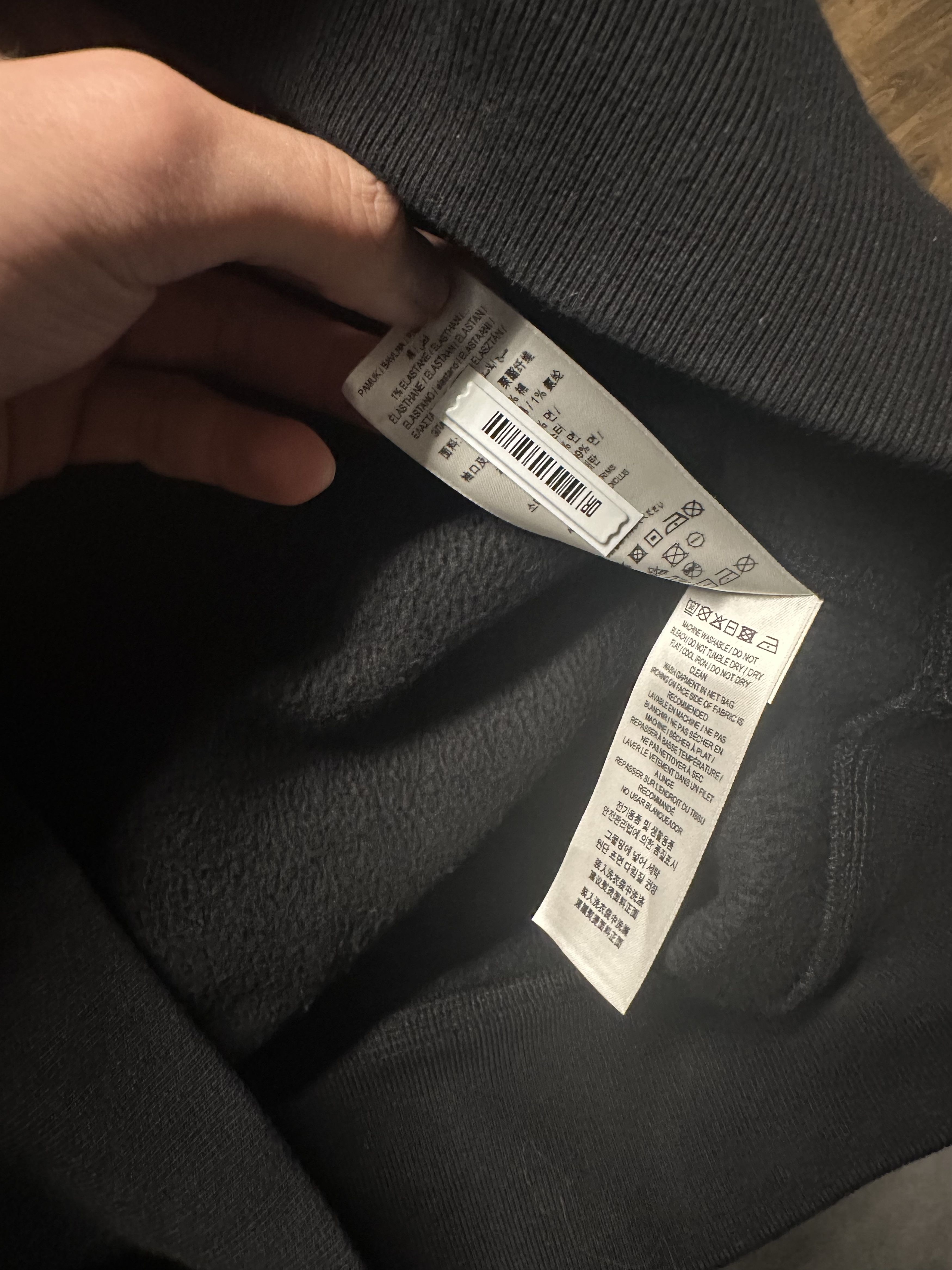 Burberry Black Cotton Blend Sweatshirt Size US M / EU 48-50 / 2 - 4 Thumbnail