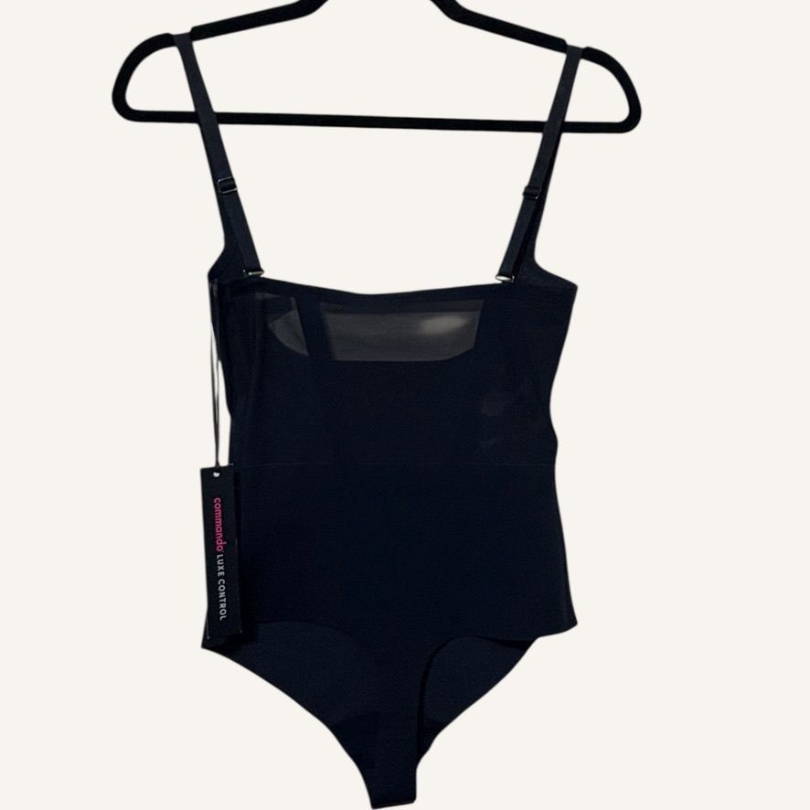 Commando NWT Commando Lux Control Mesh BODYSUIT NEW Small Black Linge Size ONE SIZE - 9 Thumbnail