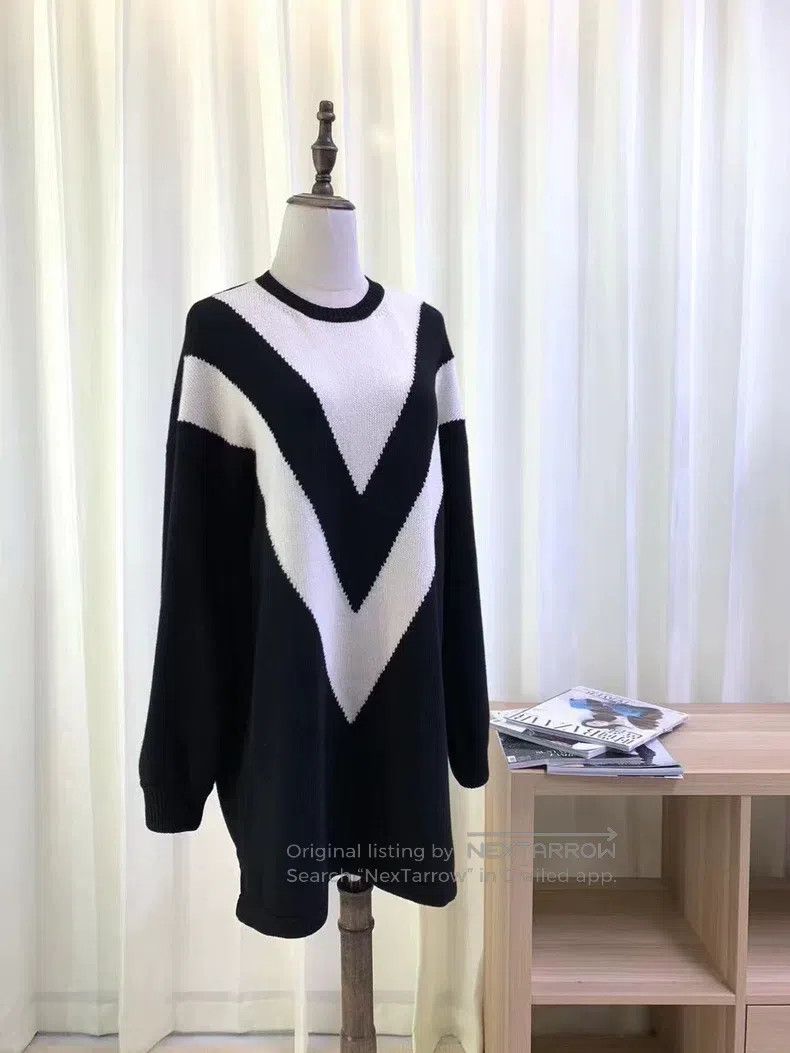 Valentino Valentino Patchwork wool knit skirt Size S / US 4 / IT 40 - 2 Thumbnail