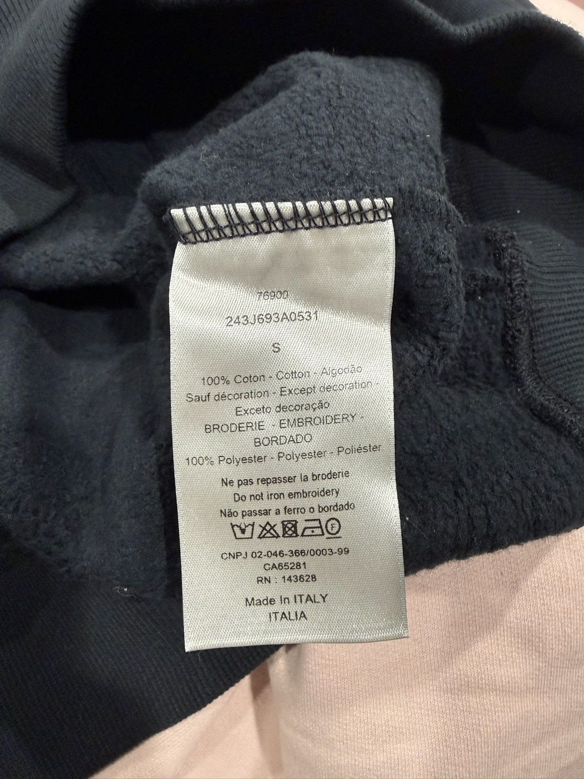 Dior Dior Navy Couture Logo Sweatshirt Size US S / EU 44-46 / 1 - 6 Thumbnail