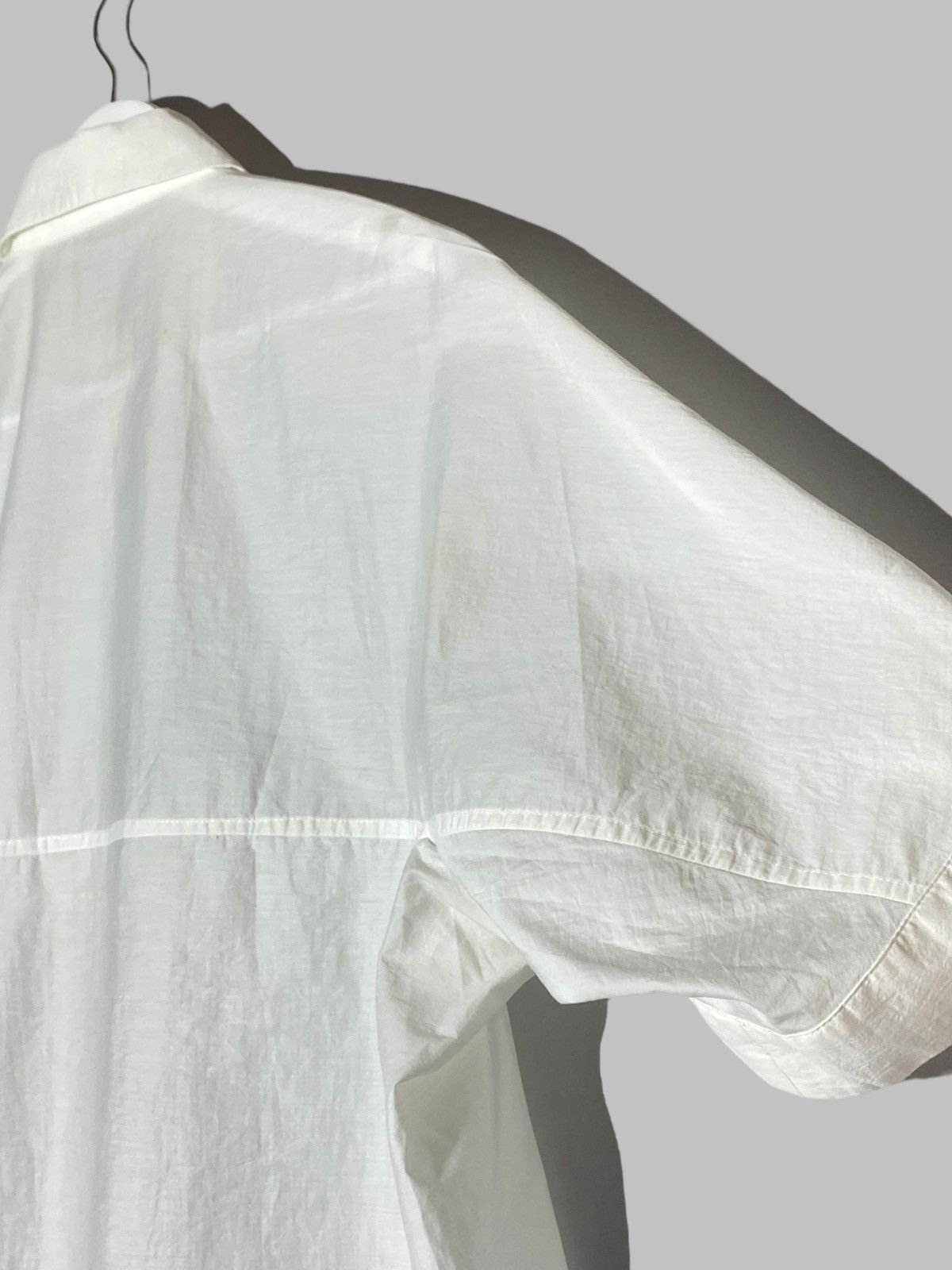 Christian Wijnants RRP 500$ Christian Wijnants Lightweight Boxy Cropped Shirt Size XS / US 0-2 / IT 36-38 - 15 Thumbnail