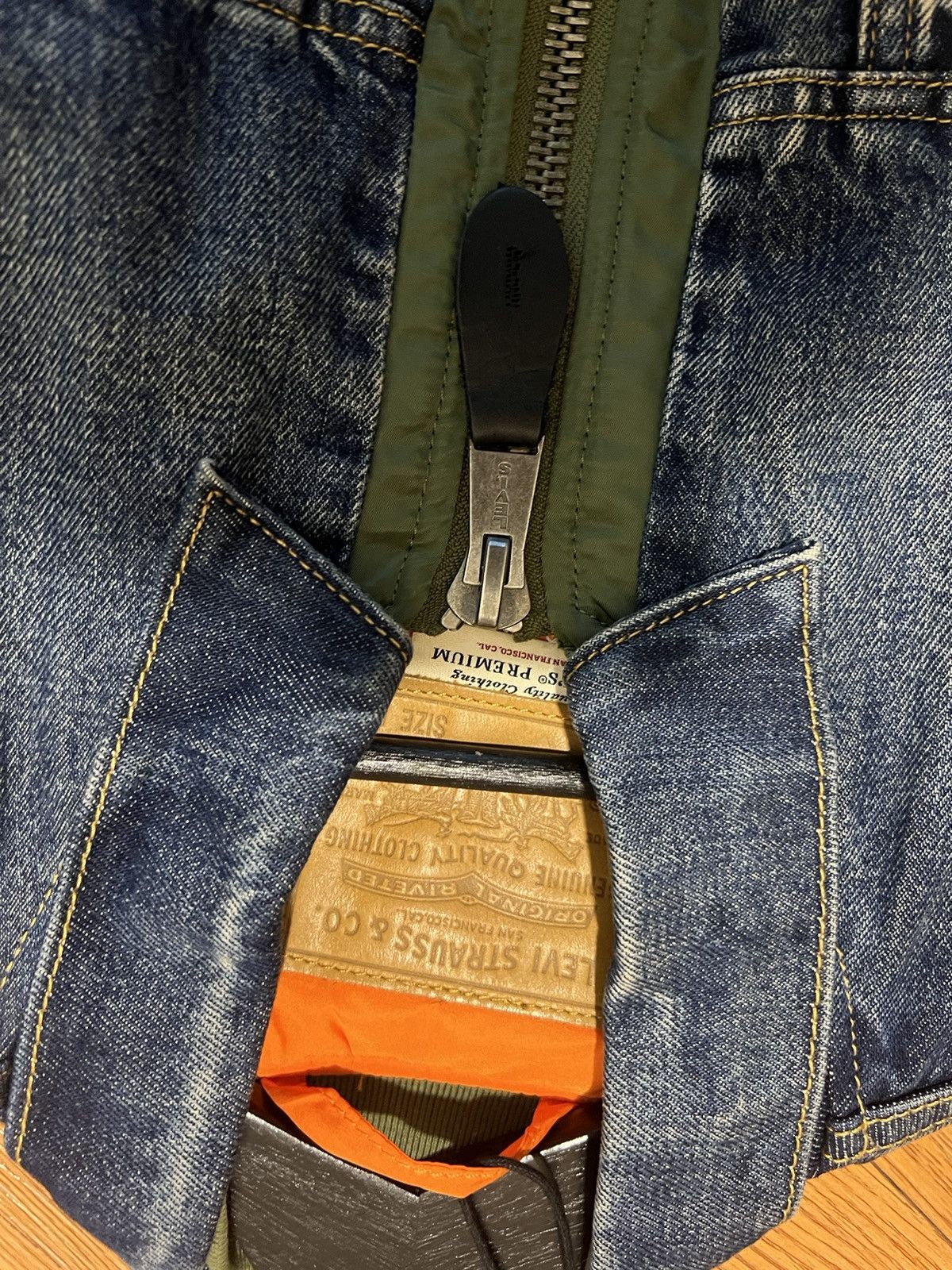 Levi's Levis denim jacket rare item Size US M / EU 48-50 / 2 - 4 Thumbnail