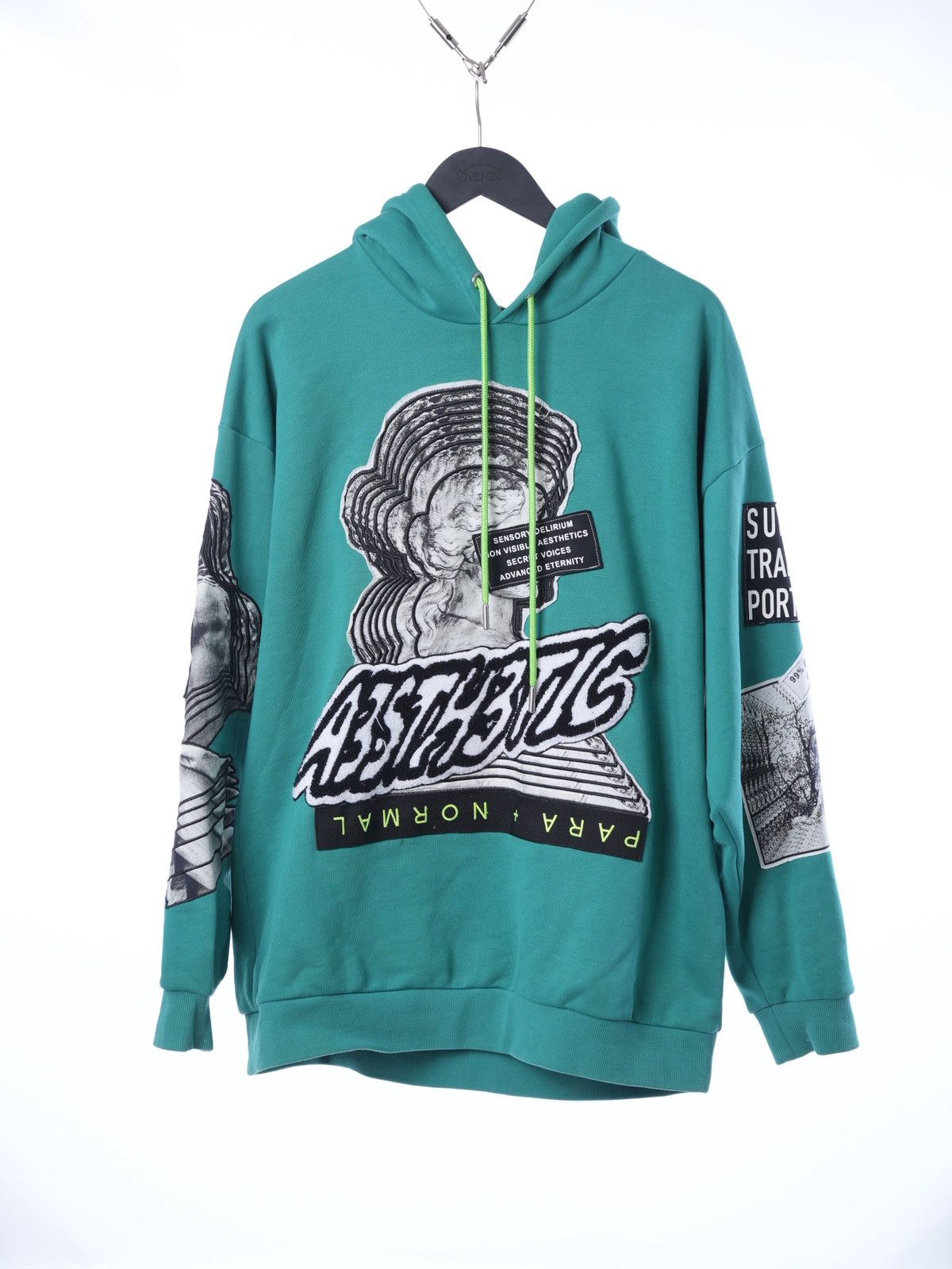 Diesel Diesel printed Big logo hoodie sweatshirt M oversize Size US M / EU 48-50 / 2 - 1 Thumbnail
