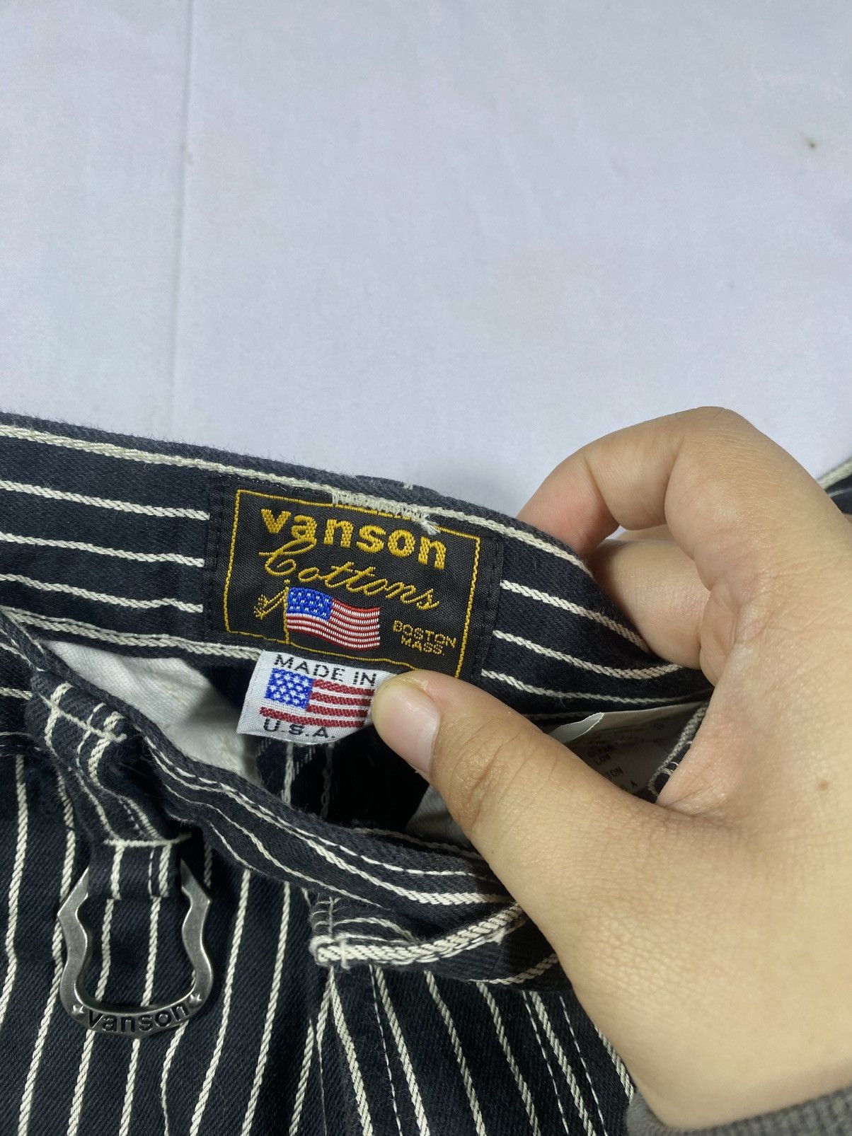 Vanson Leathers Vintage Venson Hickory Pants Size US 30 / EU 46 - 7 Thumbnail