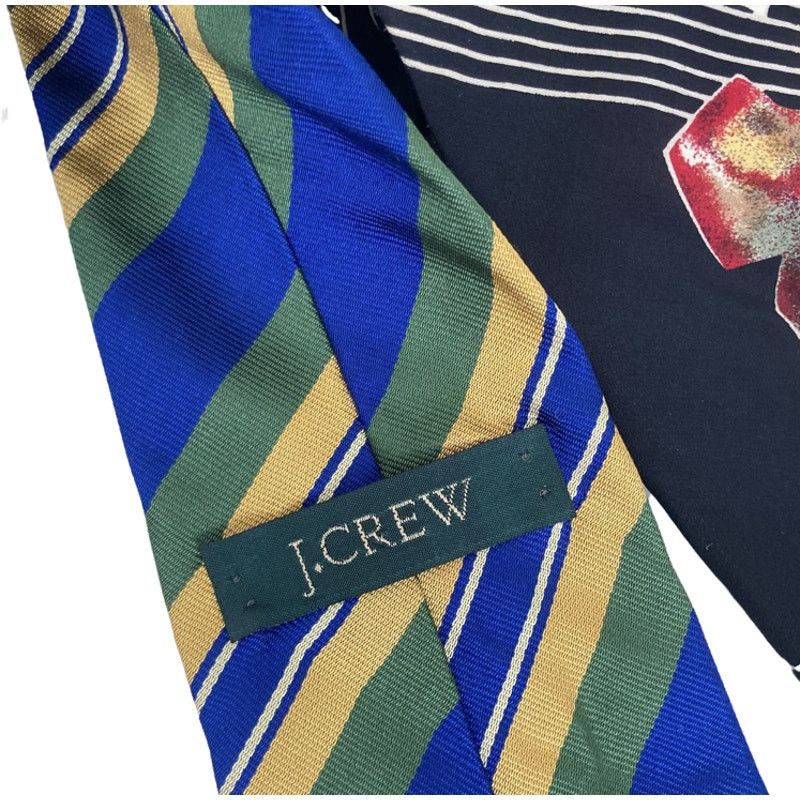 J.Crew Lot of 3 Ties J. Crew Tommy Hilfiger Herve Size ONE SIZE - 5 Thumbnail