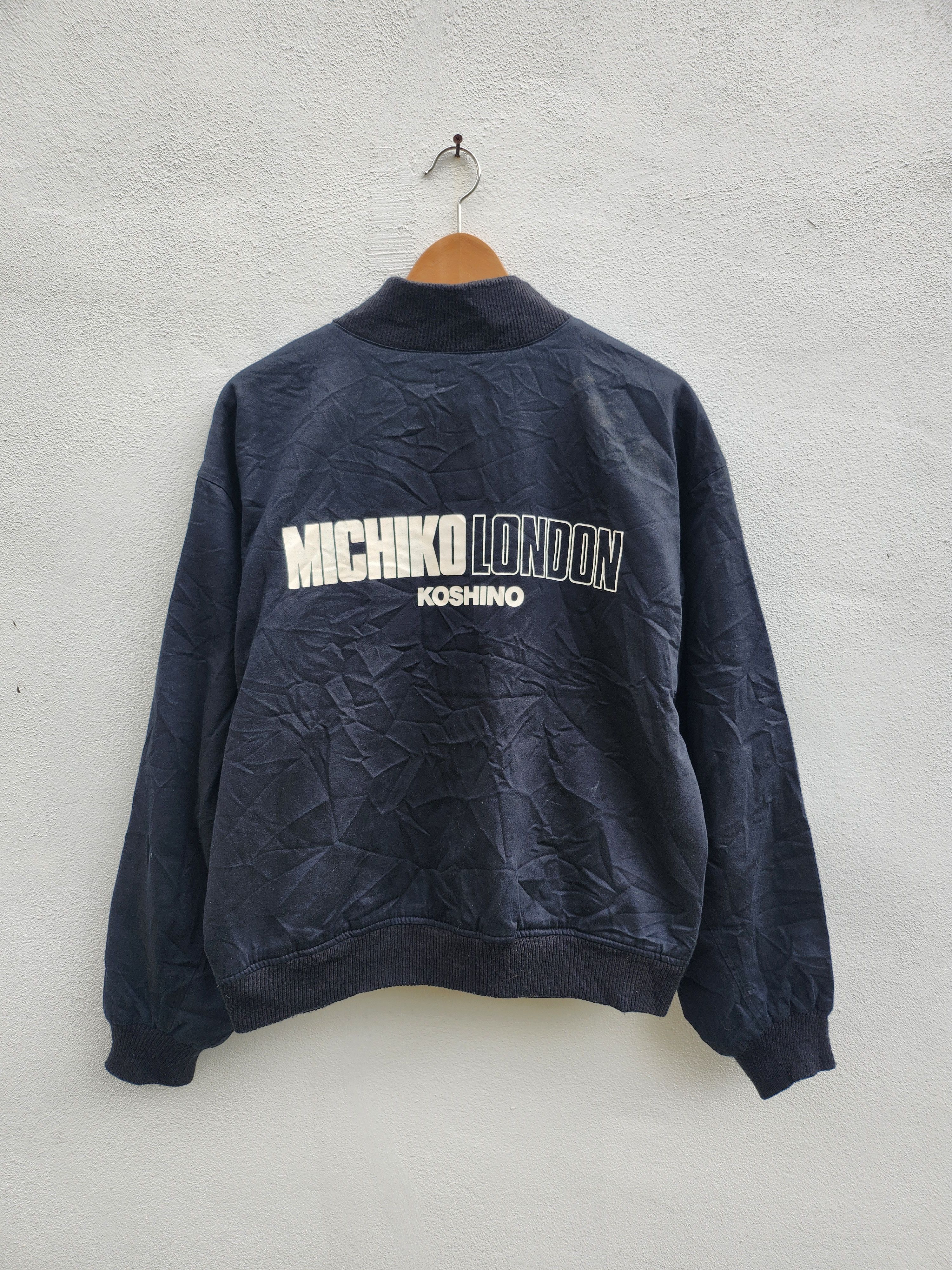 Japanese Brand × Michiko Koshino London 💥 Snake Michiko Koshino London Reversible Bomber Size US L / EU 52-54 / 3 - 2 Thumbnail