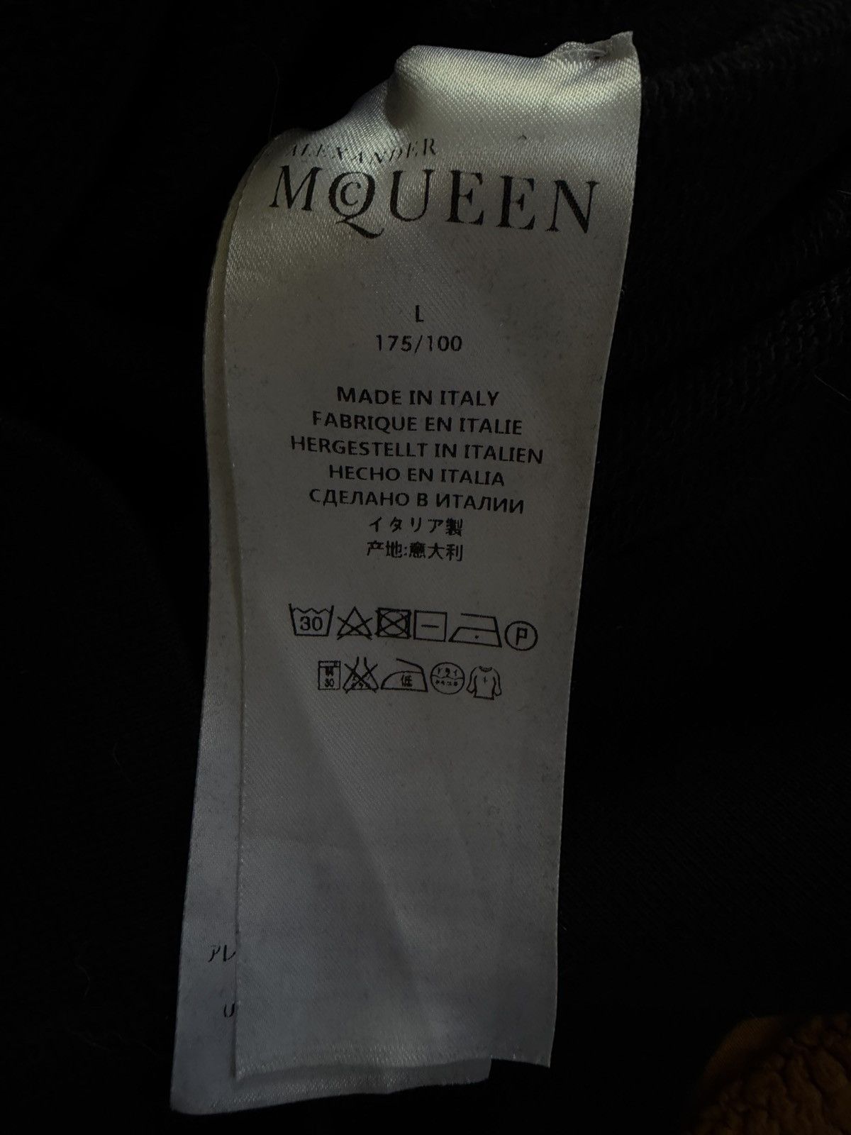 Alexander McQueen Rare Alexander McQueen Stitched Sweater Size US L / EU 52-54 / 3 - 5 Thumbnail