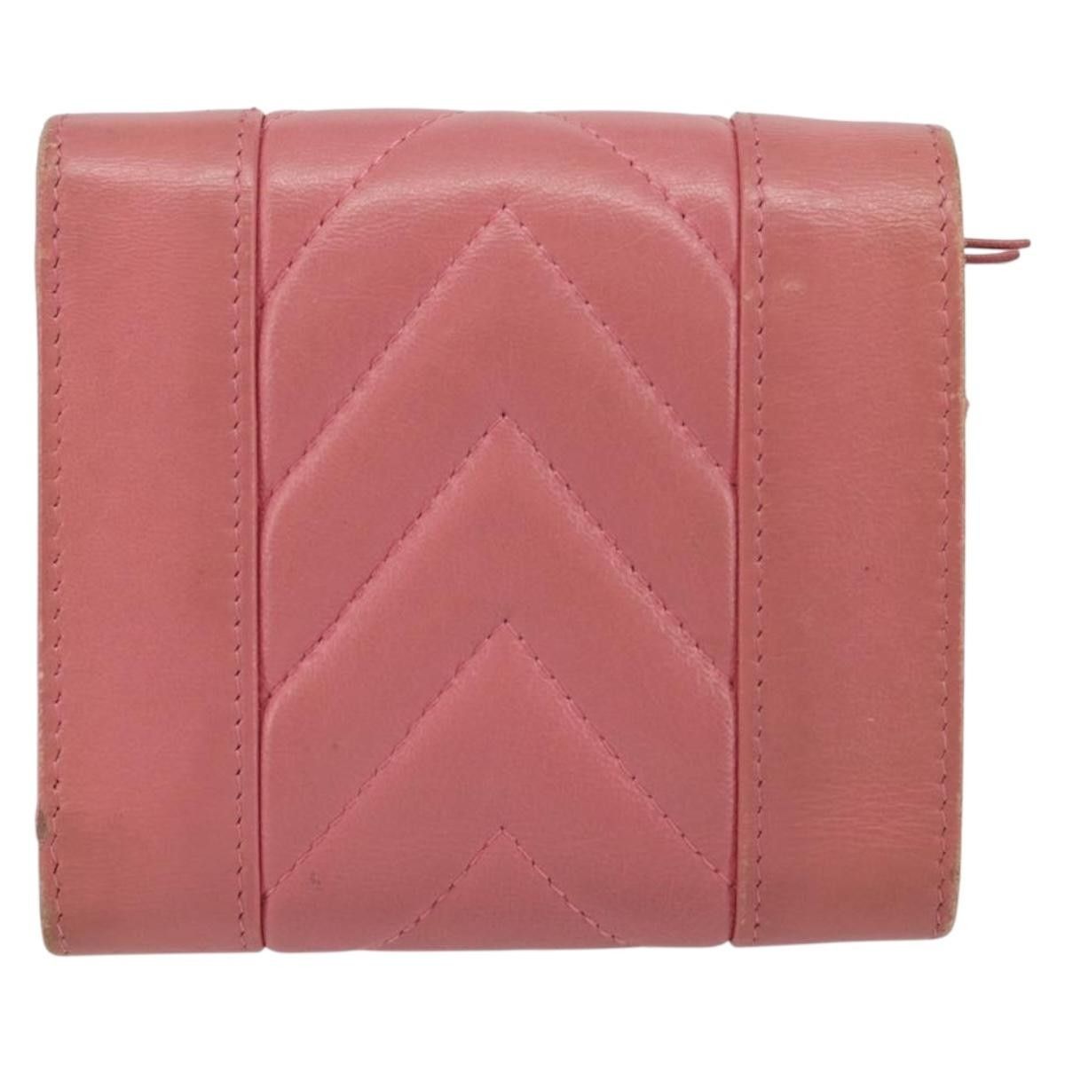 Chanel Chanel V Stitch Coco Mark Trifold Wallet Size ONE SIZE - 2 Thumbnail