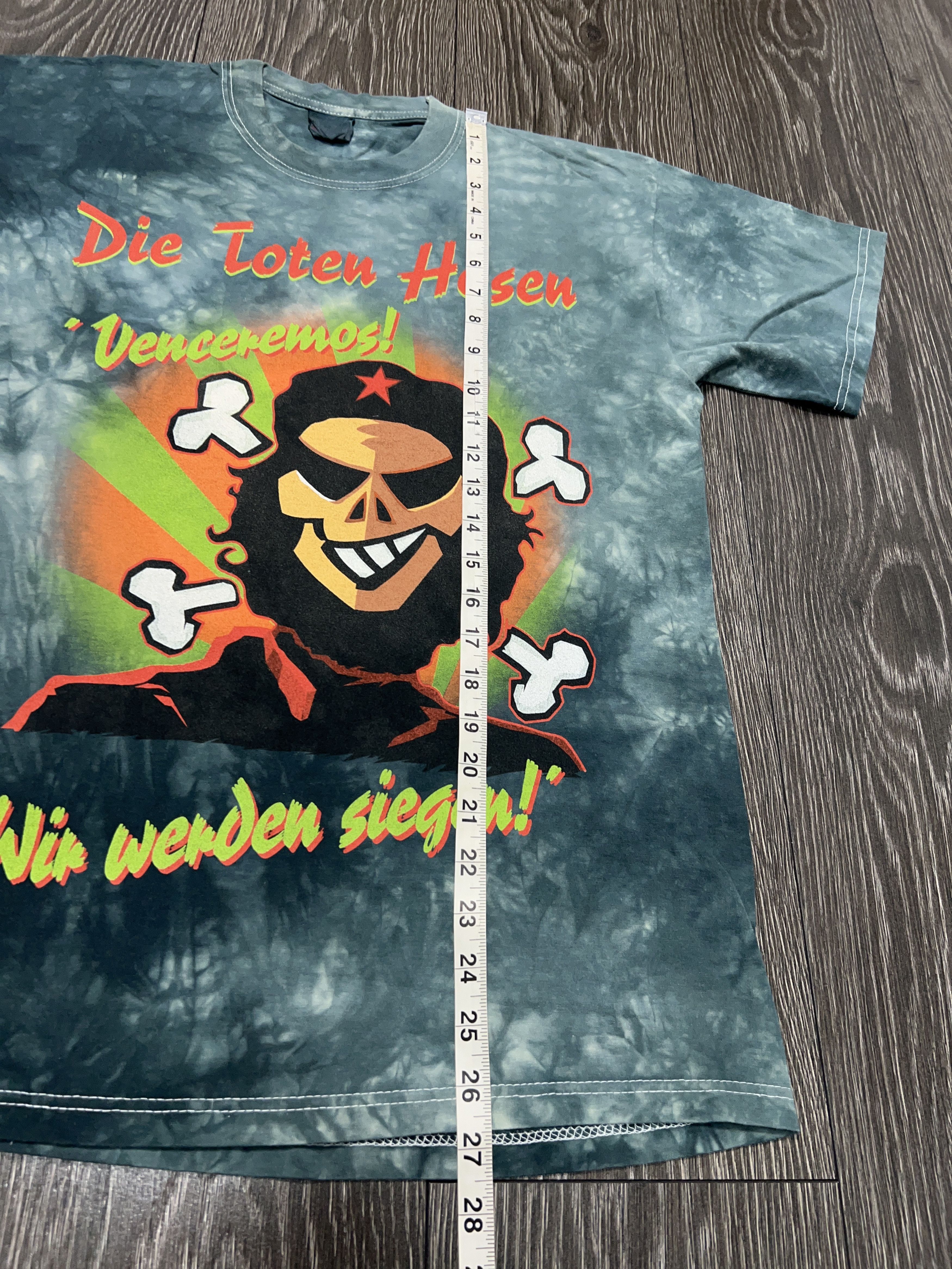 Vintage Die Toten Hosen Wir Werden Siegen Rock Band Cotton Tee Size US L / EU 52-54 / 3 - 7 Thumbnail