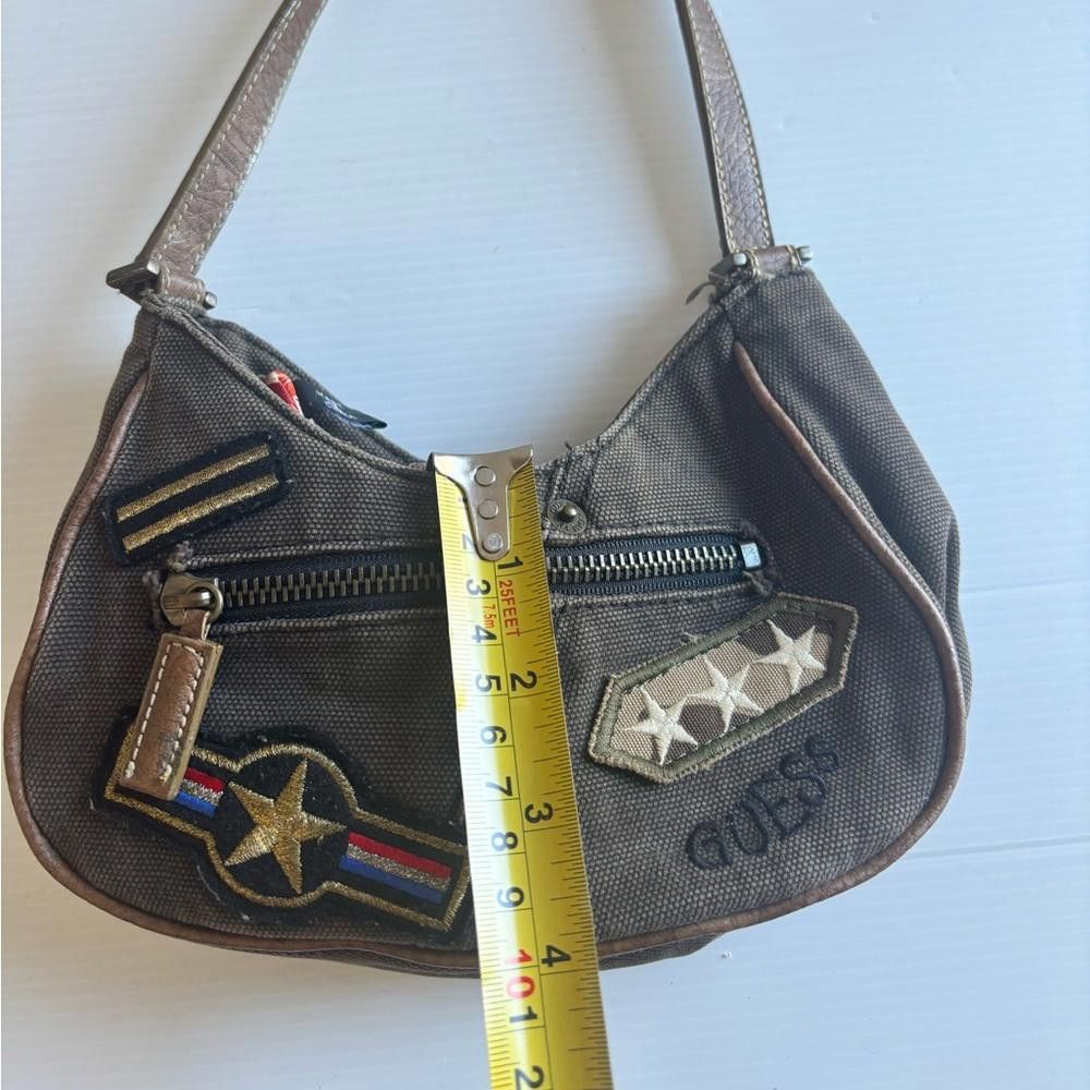 Guess Y2K GUESS Shoulder mini Bag with Patches 2000 baddie style Size ONE SIZE - 7 Thumbnail