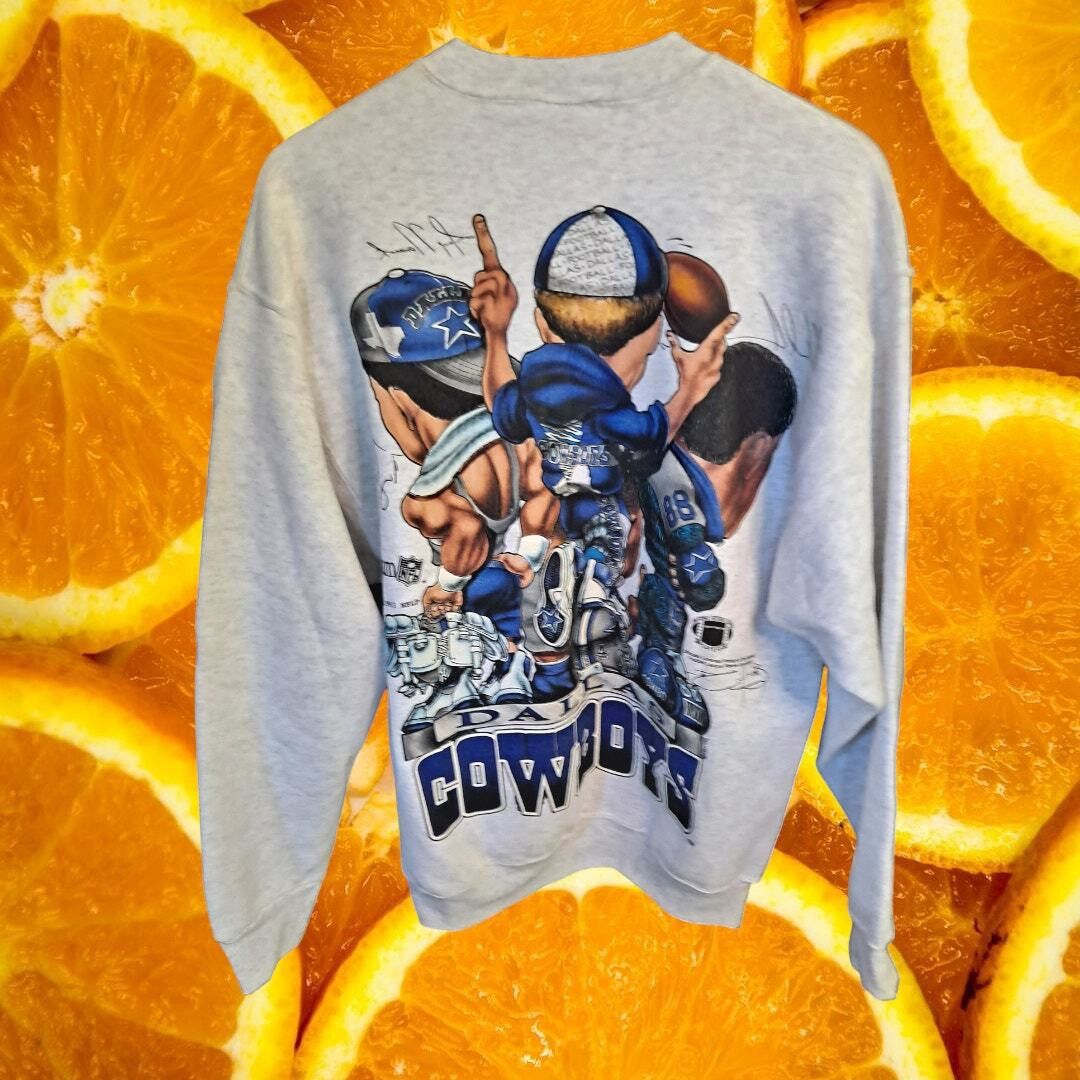 Other Vintage Rare H.L.Miller Dallas Cowboys Sweatshirt Size Large Size US L / EU 52-54 / 3 - 8 Thumbnail