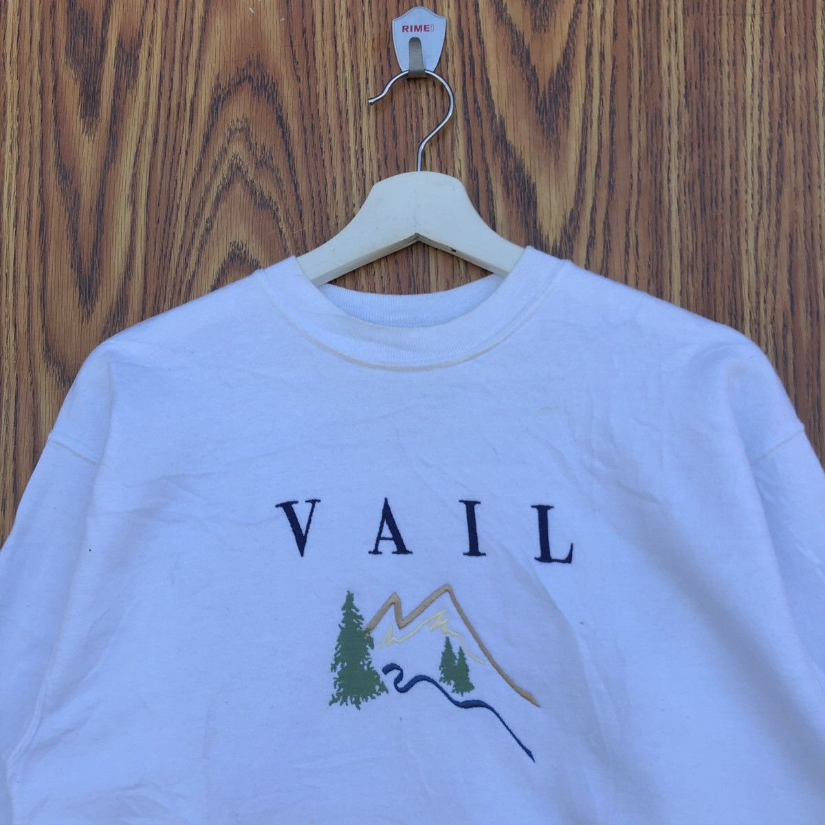 Vintage Vintage Vail Graphic of Mountains Crewneck Sweatshirt Size US S / EU 44-46 / 1 - 3 Thumbnail