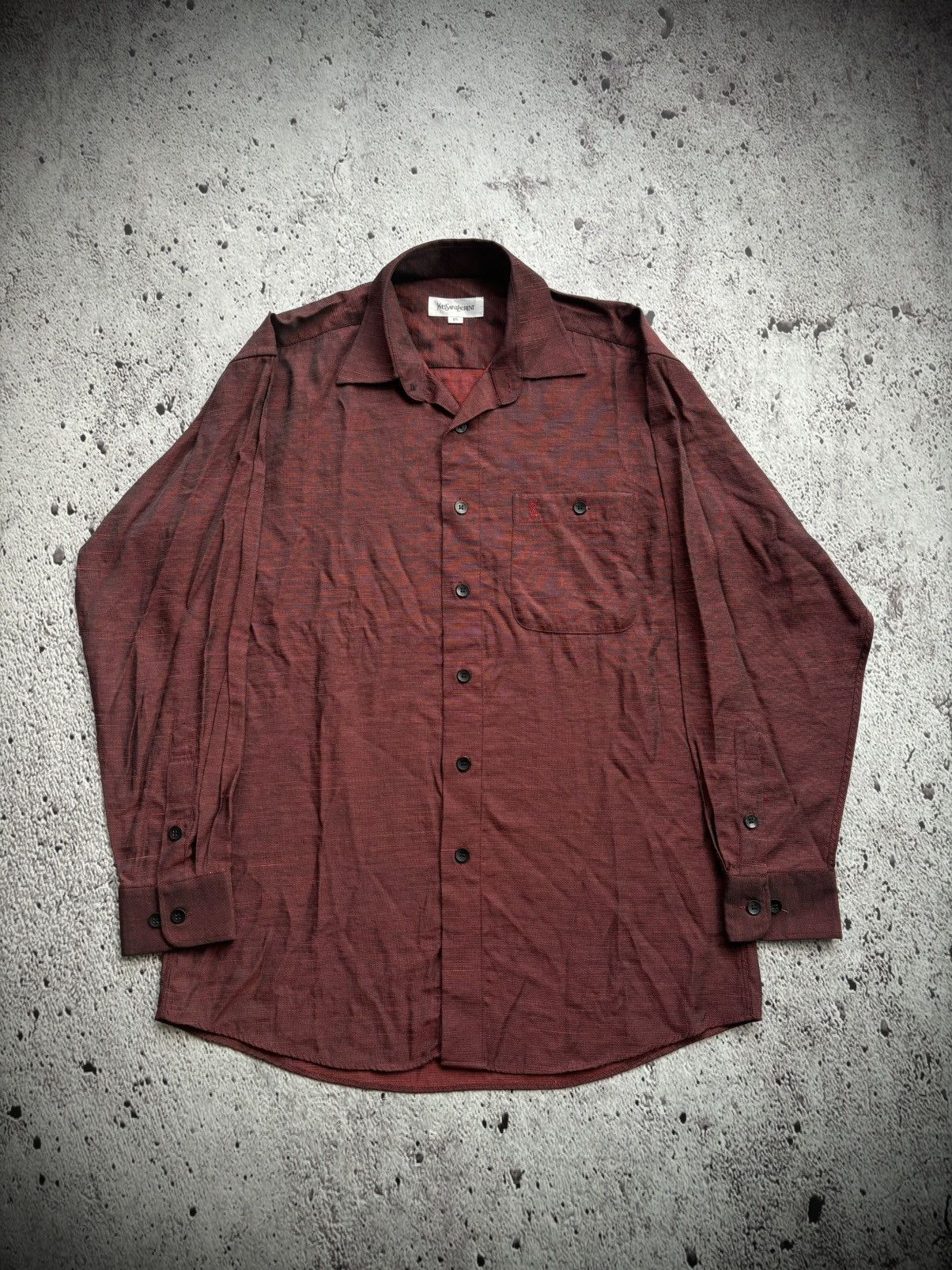 Yves Saint Laurent Yvessaintlaurent Pocket Shirt Size US XL / EU 56 / 4 - 1 Thumbnail