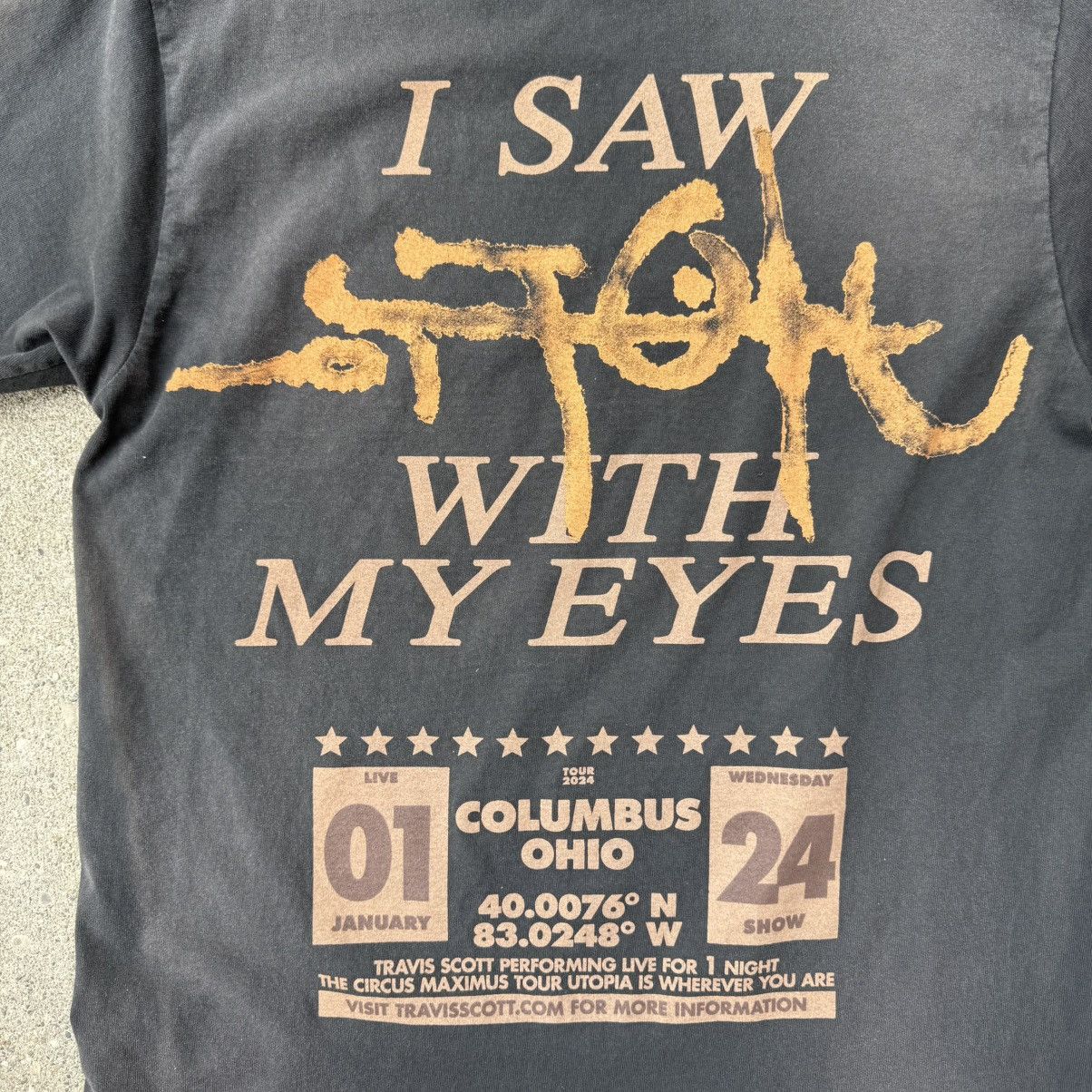 Travis Scott Travis Scott Utopia Circus Maximus Tee Size Medium Size US M / EU 48-50 / 2 - 4 Thumbnail