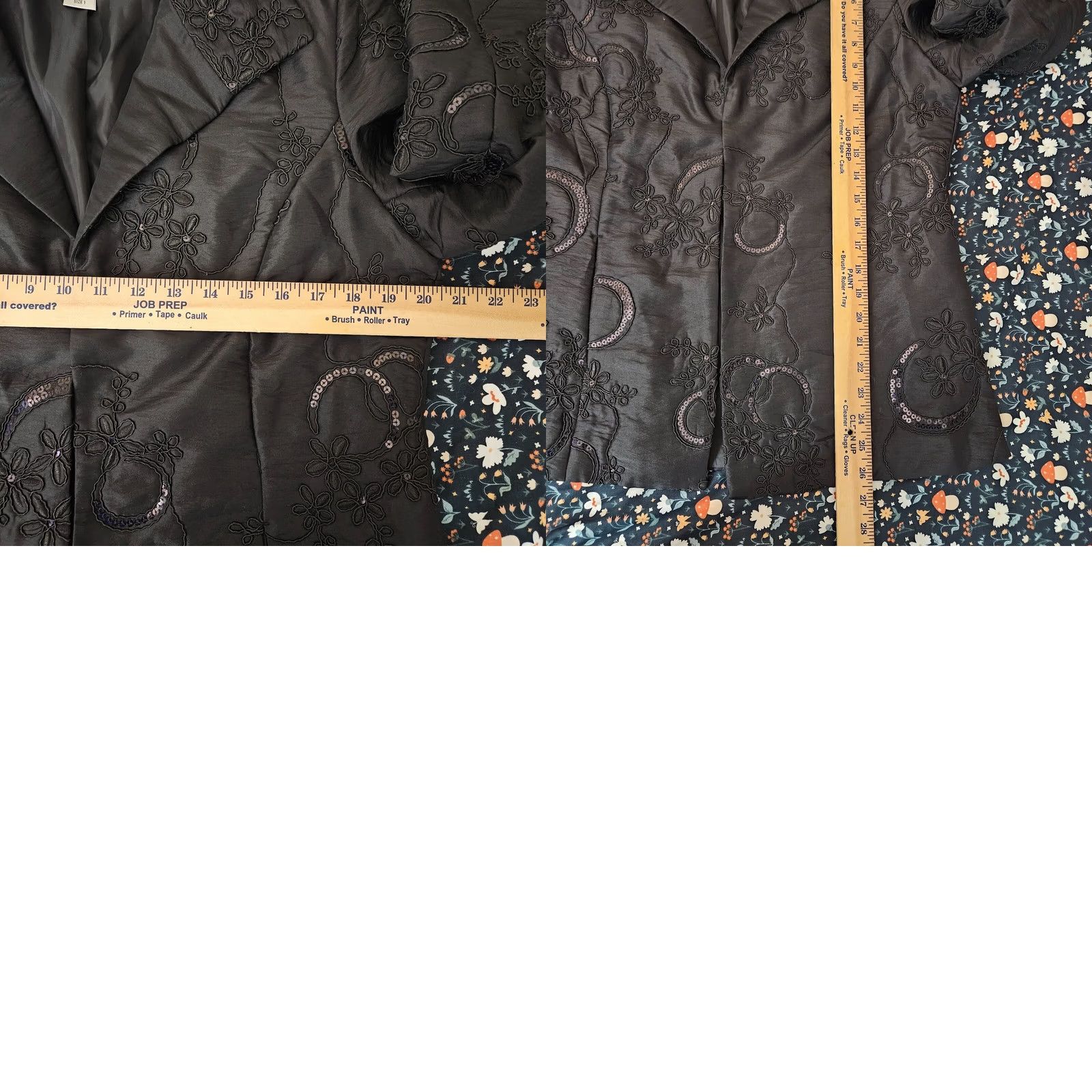 Vintage Chico's Women’s Black Embroidered Lined Jacket Size 1 Jacket Women Black Embroidered Lined Chico's Size 1 Regular Casual Outdoor Runtime: 1 Size XS / US 0-2 / IT 36-38 - 8 Thumbnail