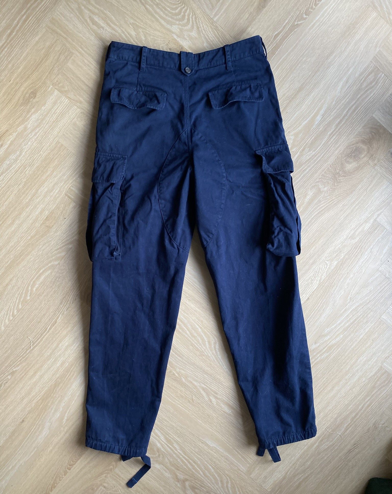 Acne Studios 46/S - Cargo Trousers - Navy Blue Size US 30 / EU 46 - 7 Thumbnail