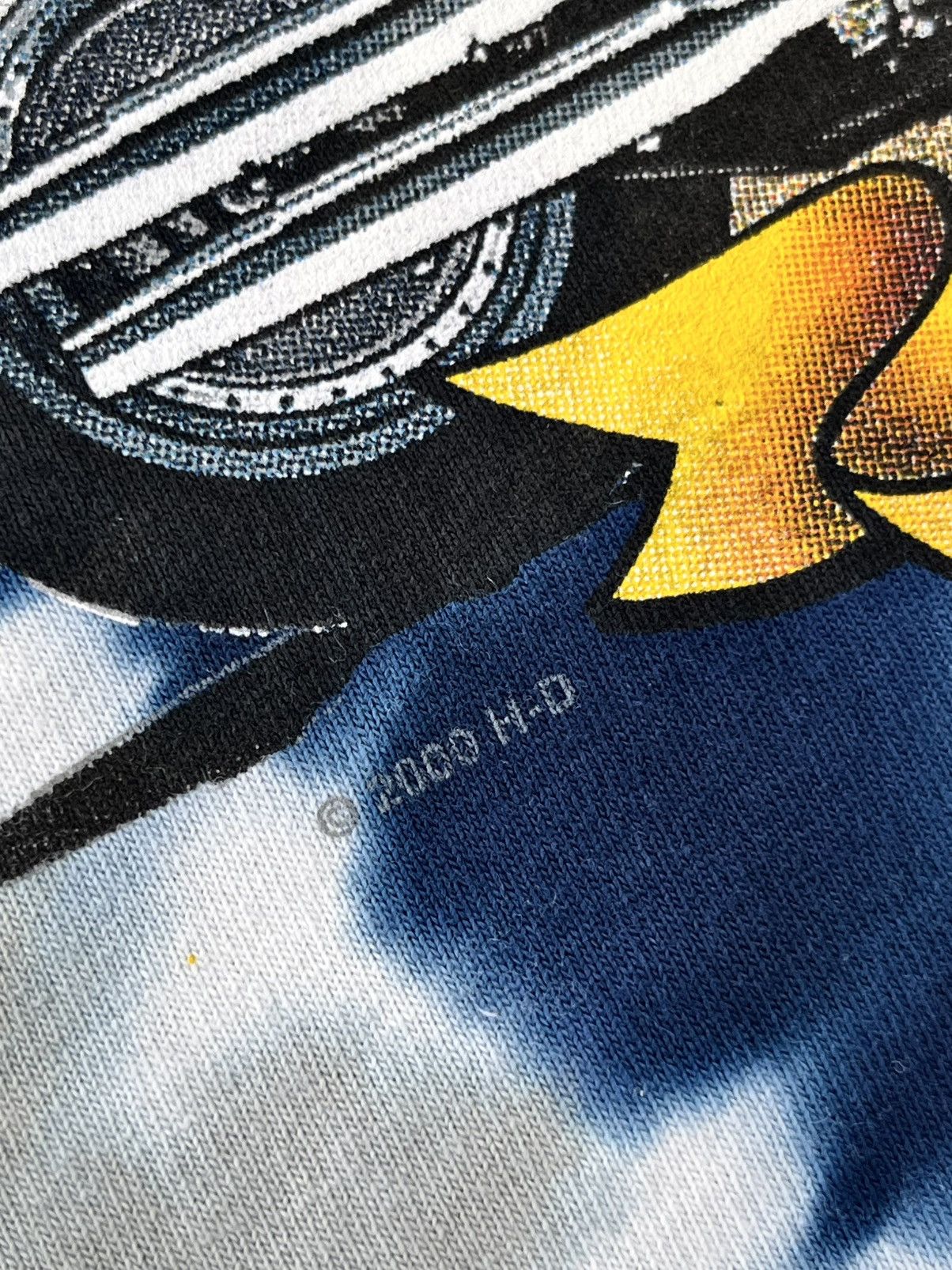 Harley Davidson Vintage Harley Davidson Tie Dye T-Shirt Single Stitch Y2K 90 Size US M / EU 48-50 / 2 - 10 Thumbnail