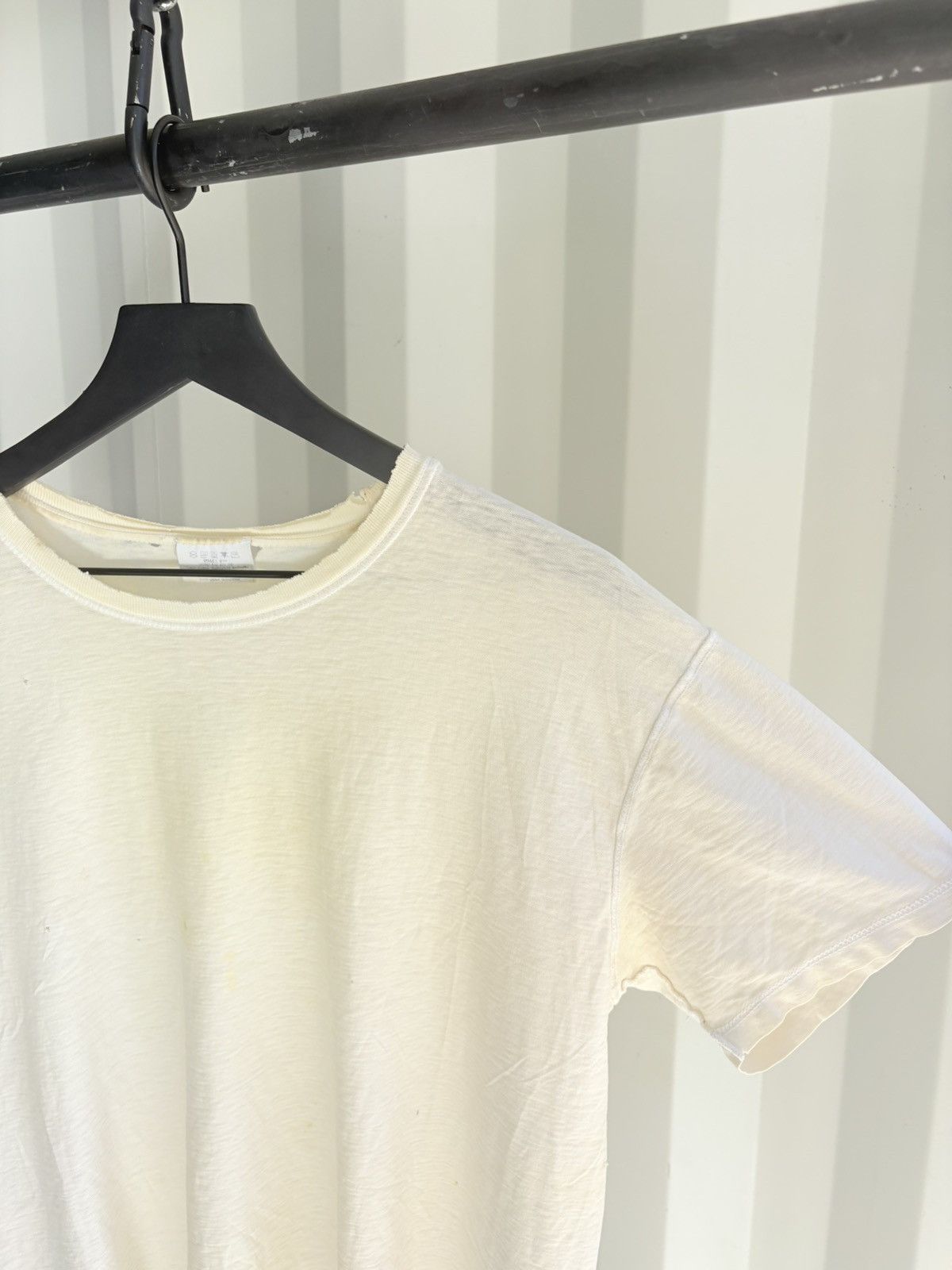 Thrashed Distressed Faded Shirt ERD Grunge Paper thin