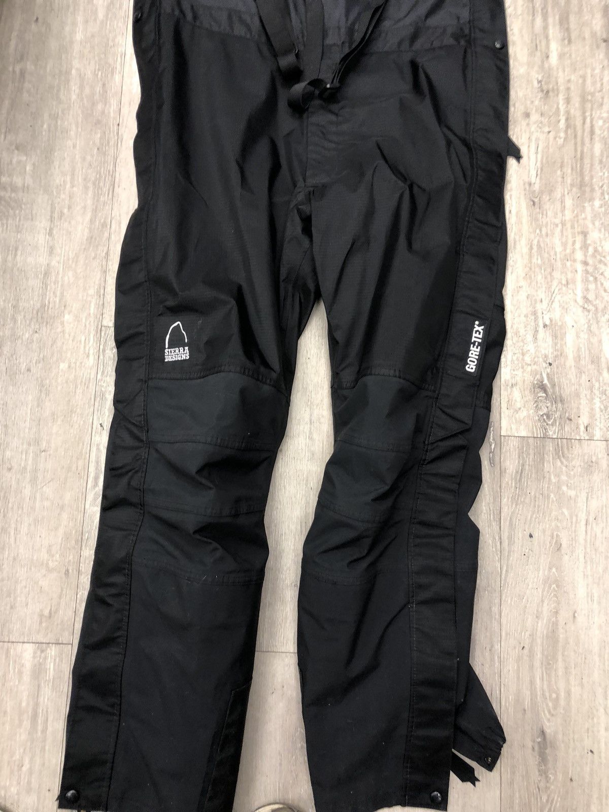 Goretex × Japanese Brand × Vintage GoreTex ski bib large black jacket snow pants Size US L / EU 52-54 / 3 - 2 Thumbnail