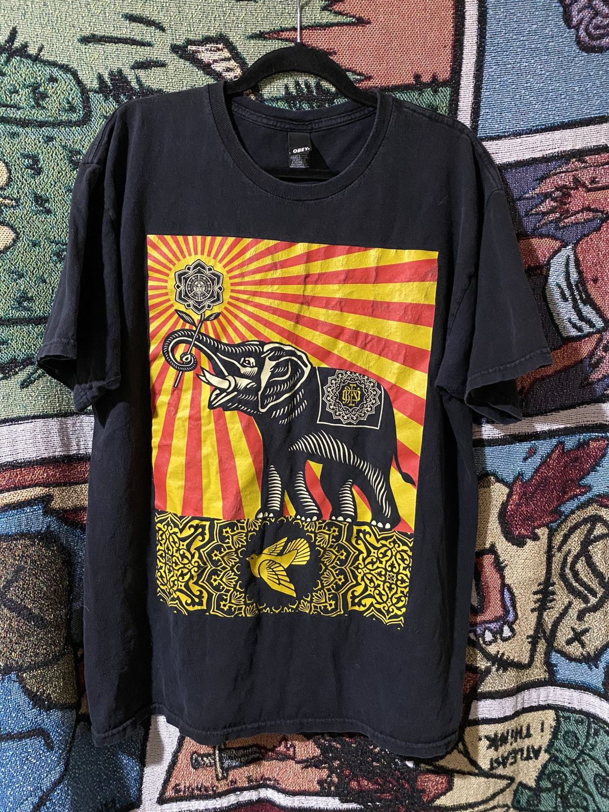 Obey OBEY ELEPHANT Size US L / EU 52-54 / 3 - 1 Thumbnail