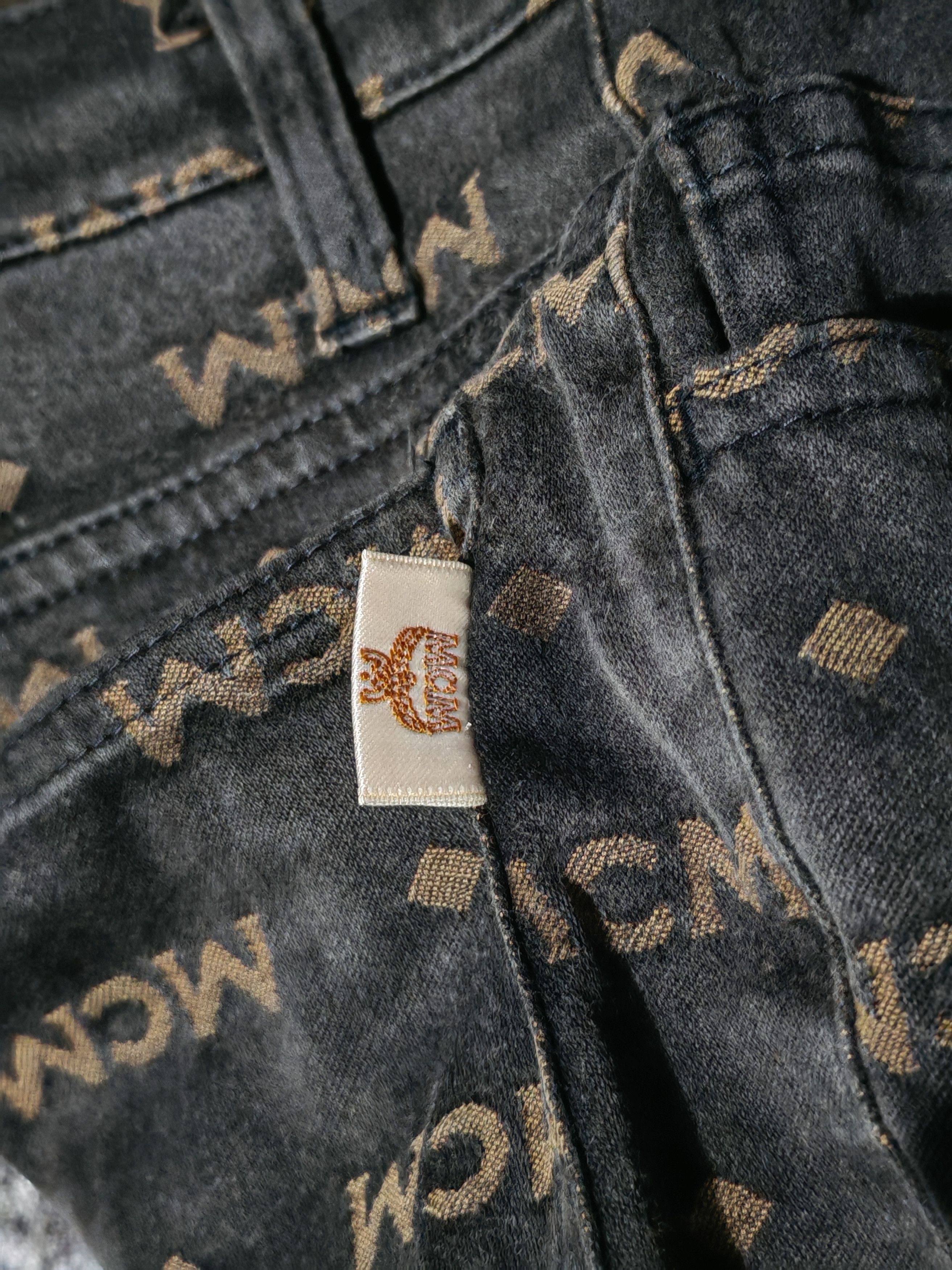 MCM Vintage MCM Legere Monogram Pants Size 29" - 7 Thumbnail