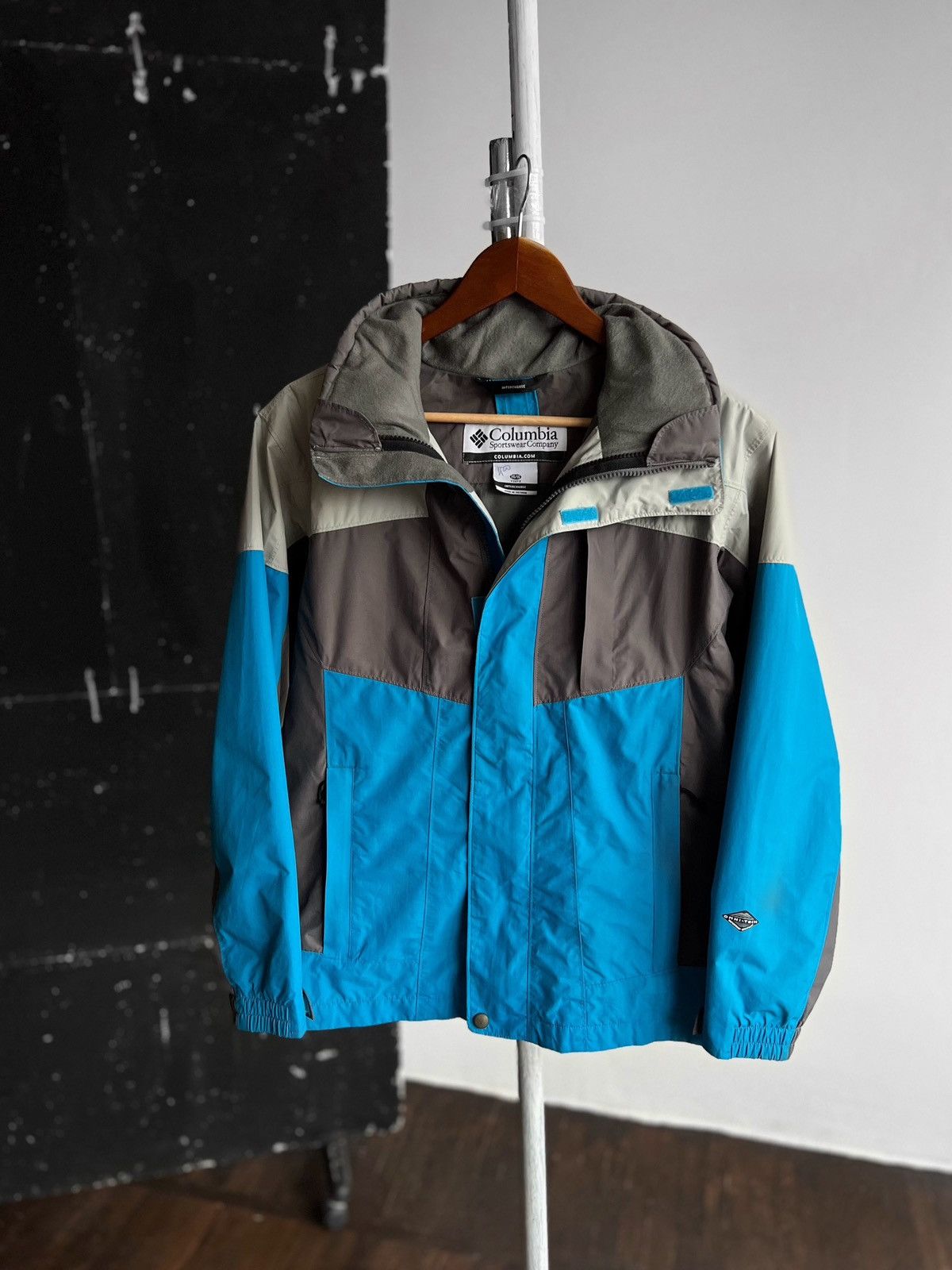 Columbia Columbia Omni-Tech Youth Full Zip Hooded Jacket Waterproof Size US XS / EU 42 / 0 - 1 Thumbnail