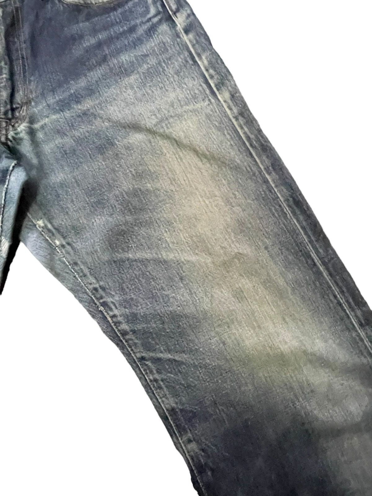 Japanese Brand × Vintage Vintage Blue Way Selvedge Distresed Denim Size US 33 - 6 Thumbnail