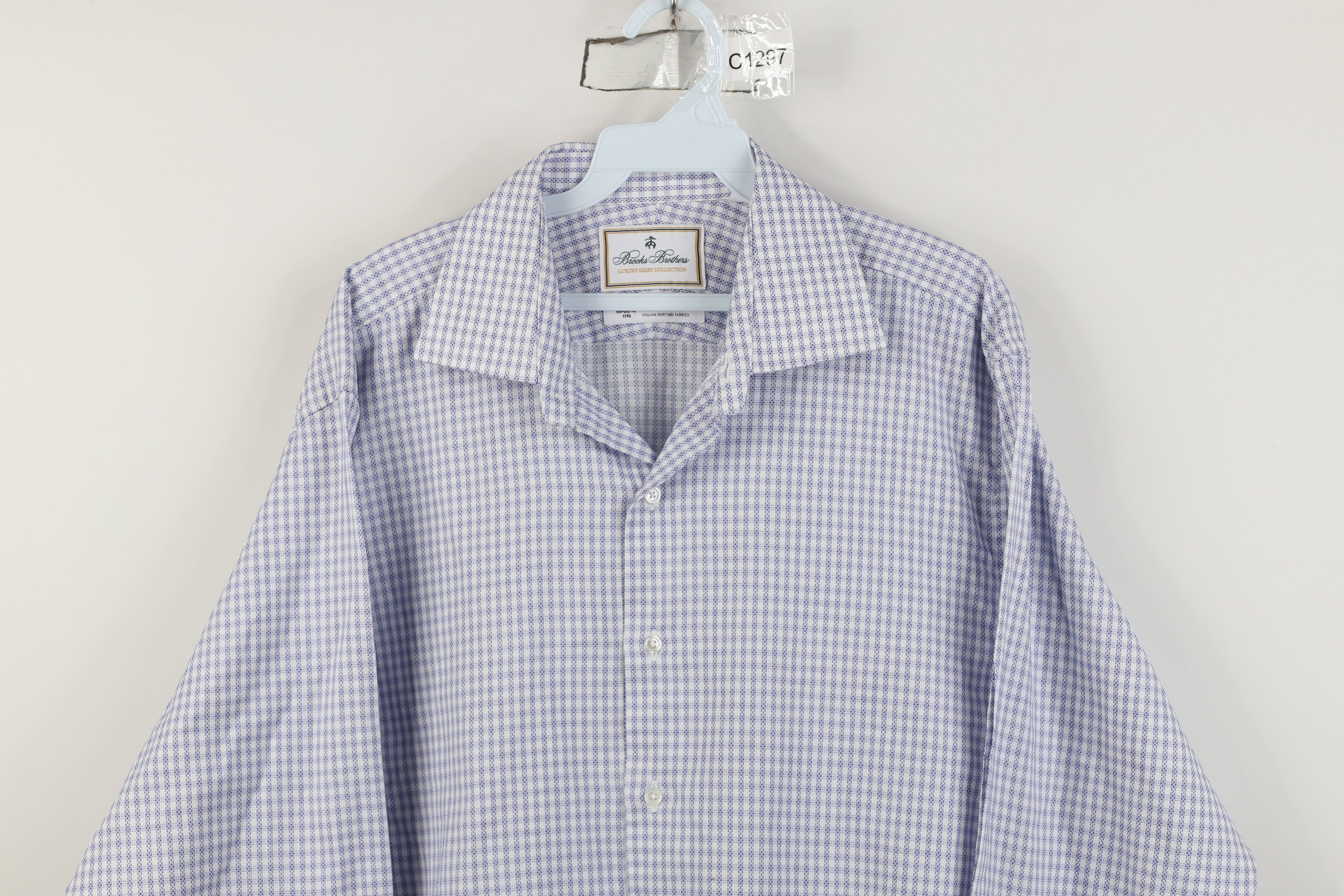 Brooks Brothers Brooks Brothers Thomas Mason Fit Luxury Button Shirt Plaid Size US L / EU 52-54 / 3 - 2 Thumbnail